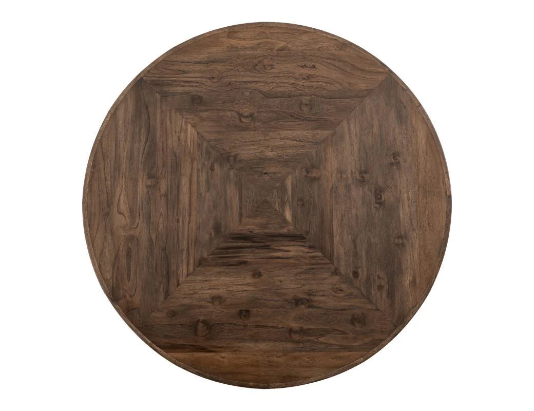Balam - Round Table - Dark Brown - Image 2