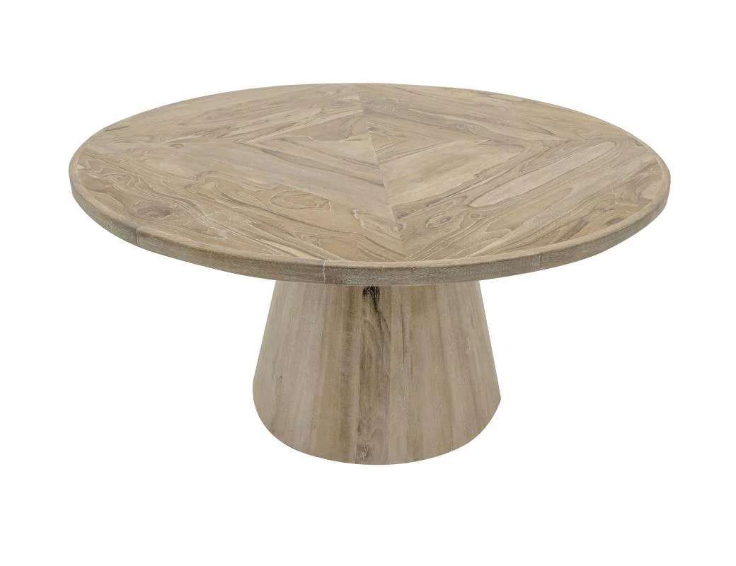 Balam - Round Table - Light Brown - Image 2