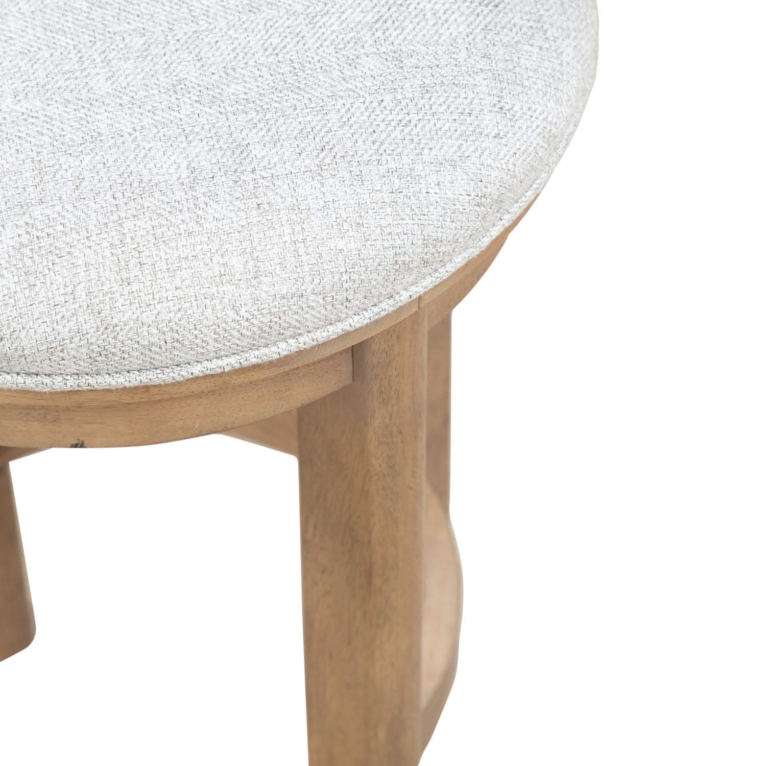 Ballentine - Upholstered Console Stool - Weathered Bronze - Image 3