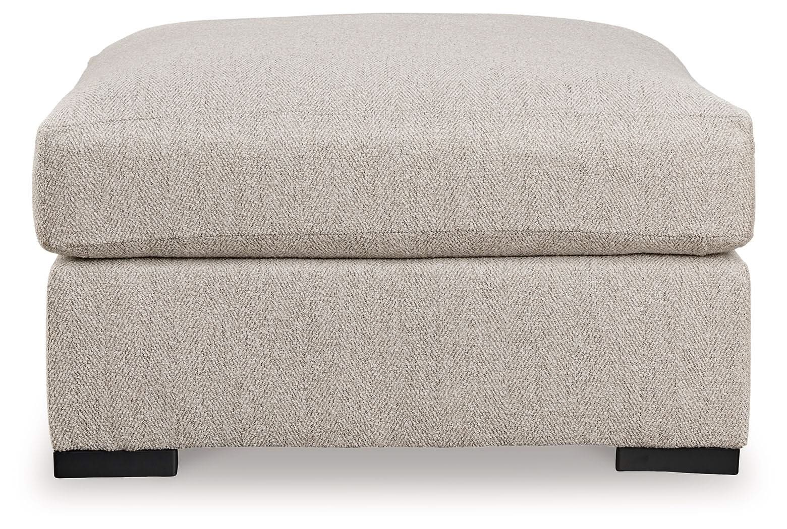 Ballyton - Oversized Accent Ottoman - Sand - Image 2