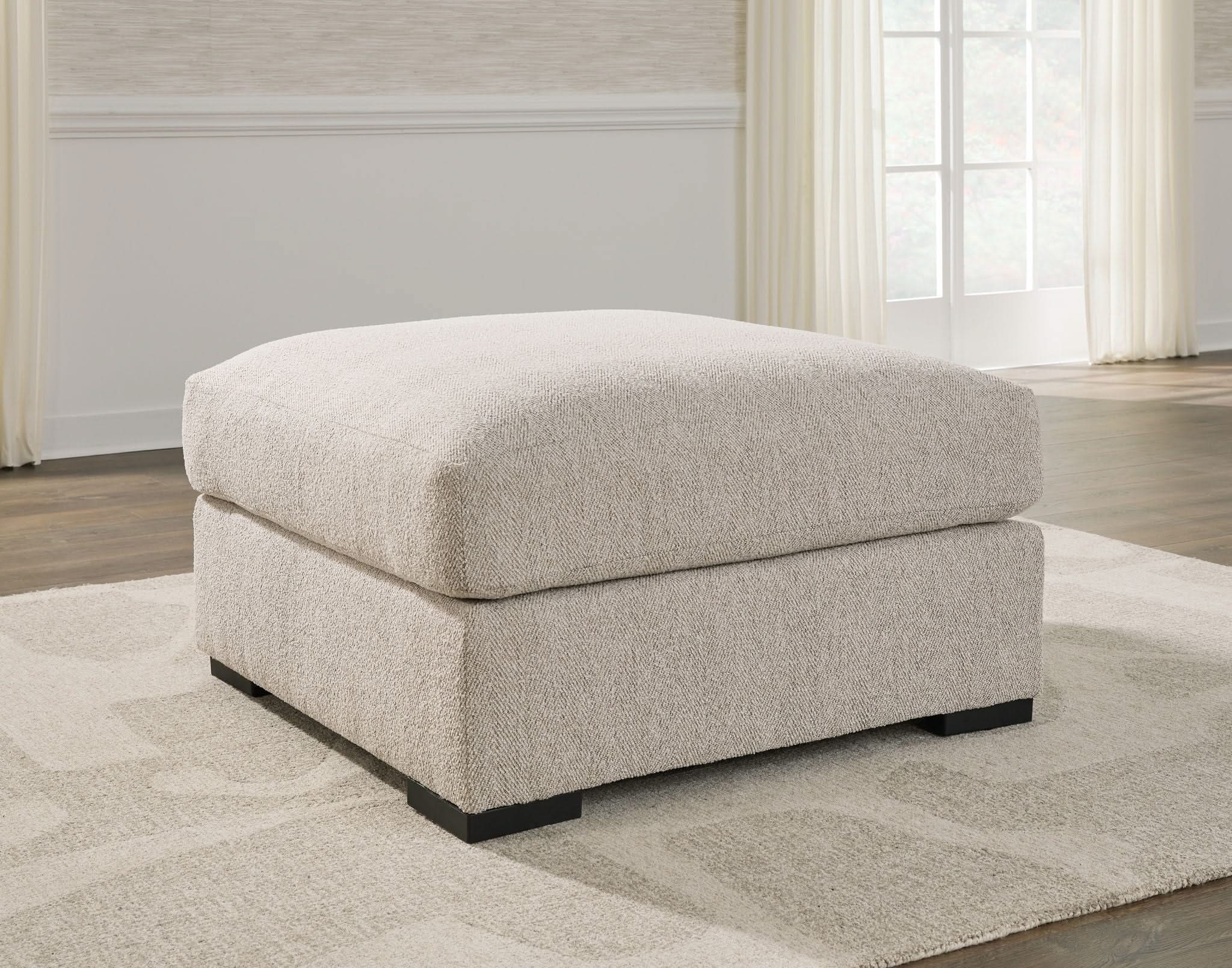 Ballyton - Oversized Accent Ottoman - Sand - Image 4