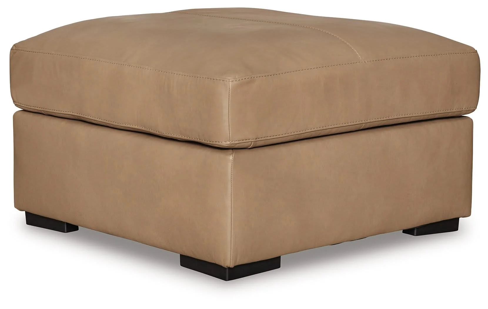 Bandon - Oversized Accent Ottoman - Toffee