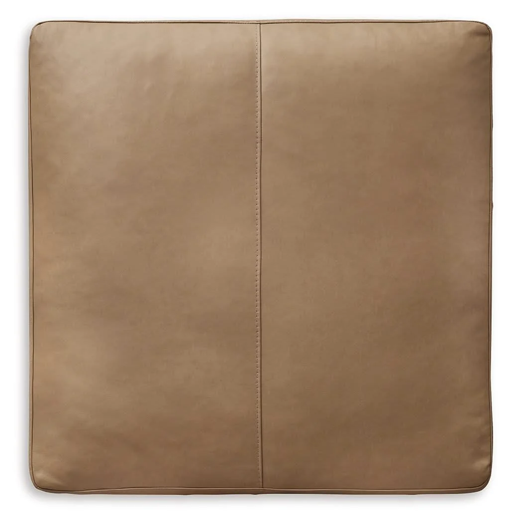 Bandon - Oversized Accent Ottoman - Toffee - Image 2