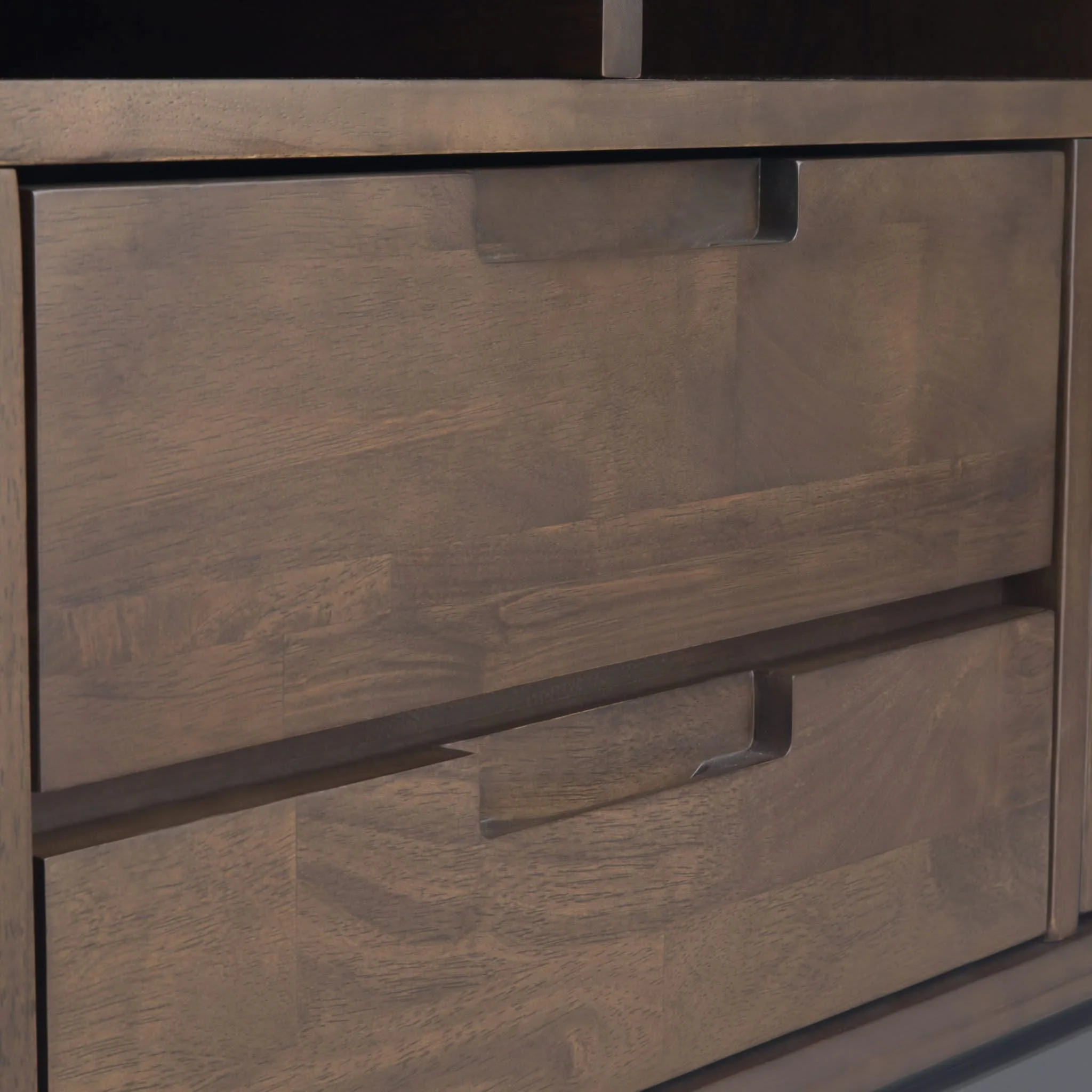 Banting - Wide TV Stand - Walnut Brown - Image 3