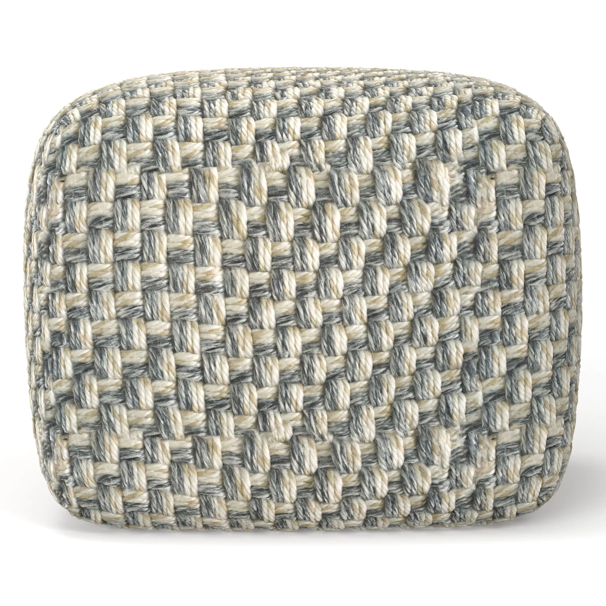 Beatrix - Square Pouf - Multicolor - Image 4