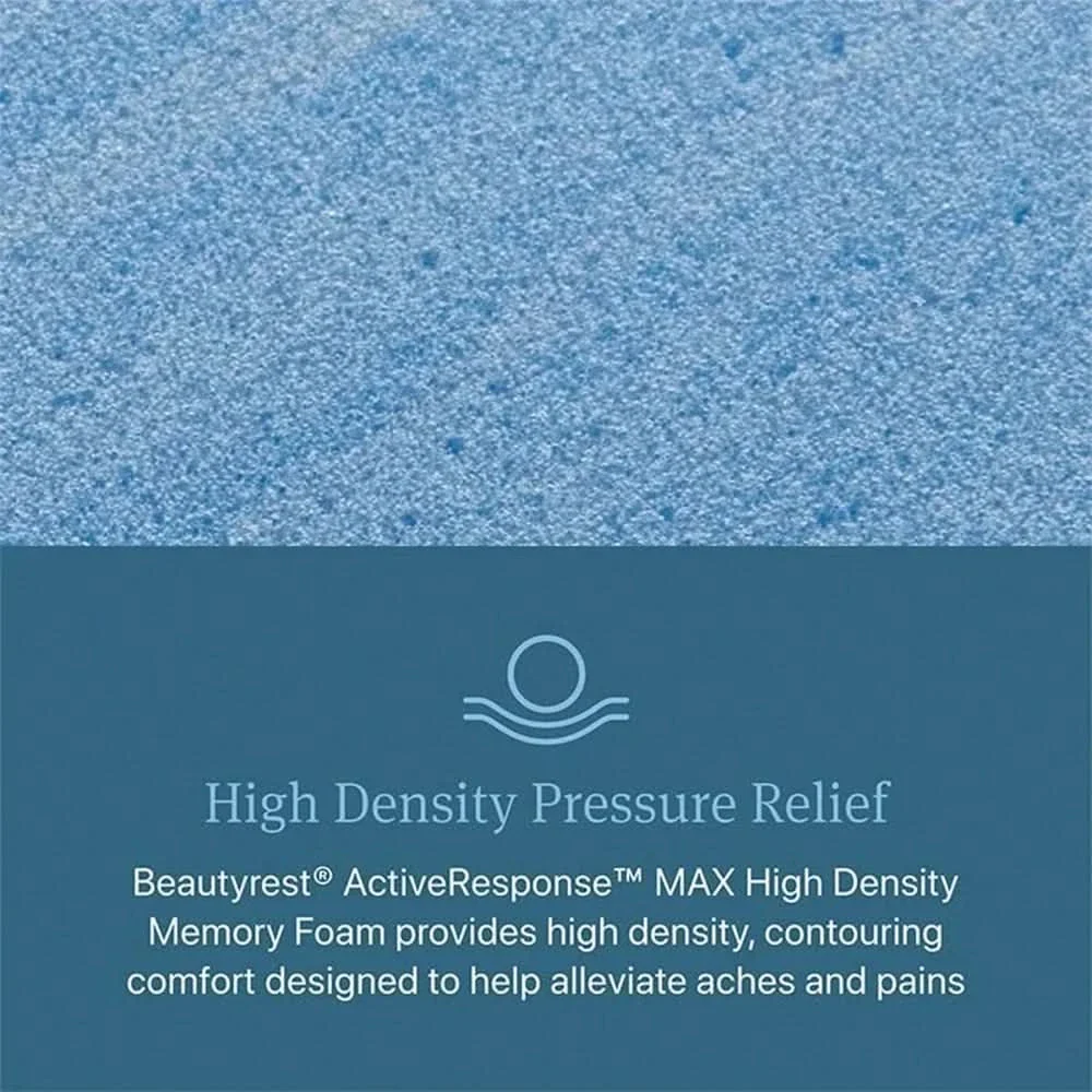 Beautyrest Hybrid Level Two Medium Firm Mattress and Adjustable Base Sleep Package with Sheets, Protector & Pillows - Image 13