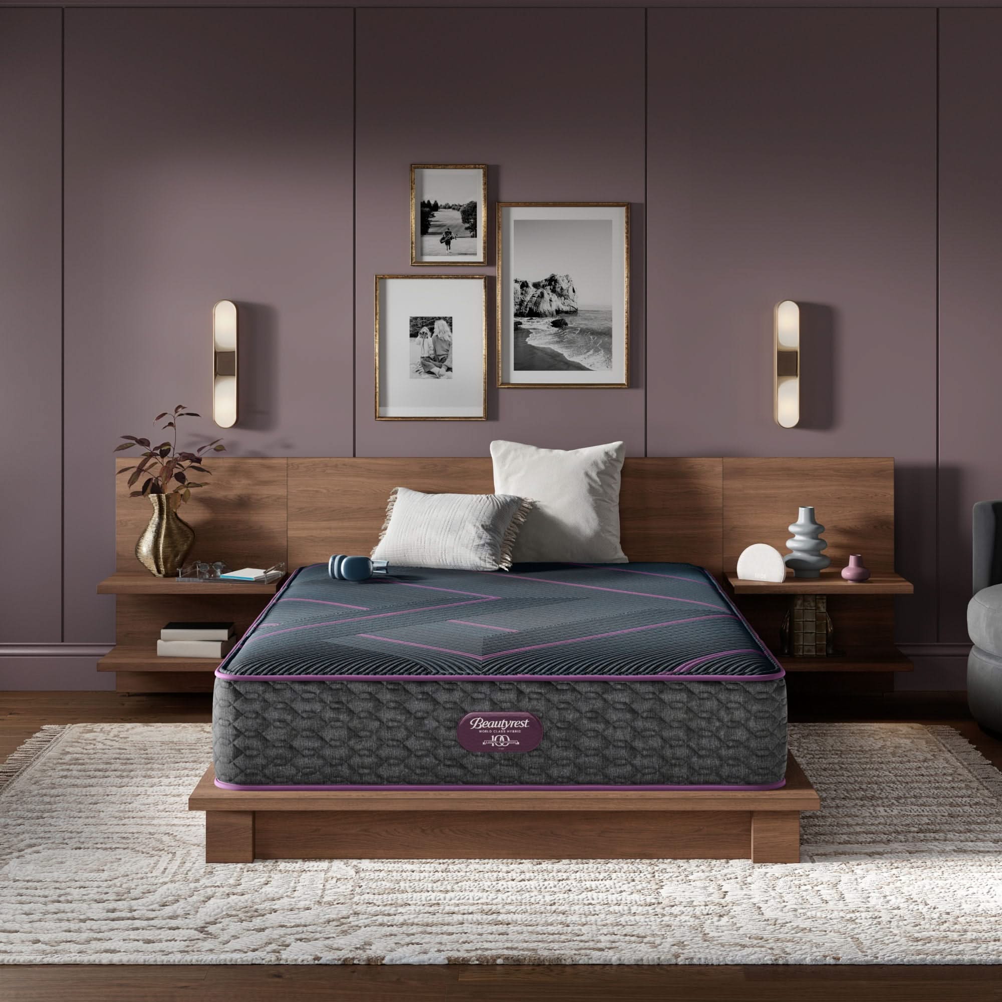 Beautyrest World Class - Level Three Hybrid Firm Mattress