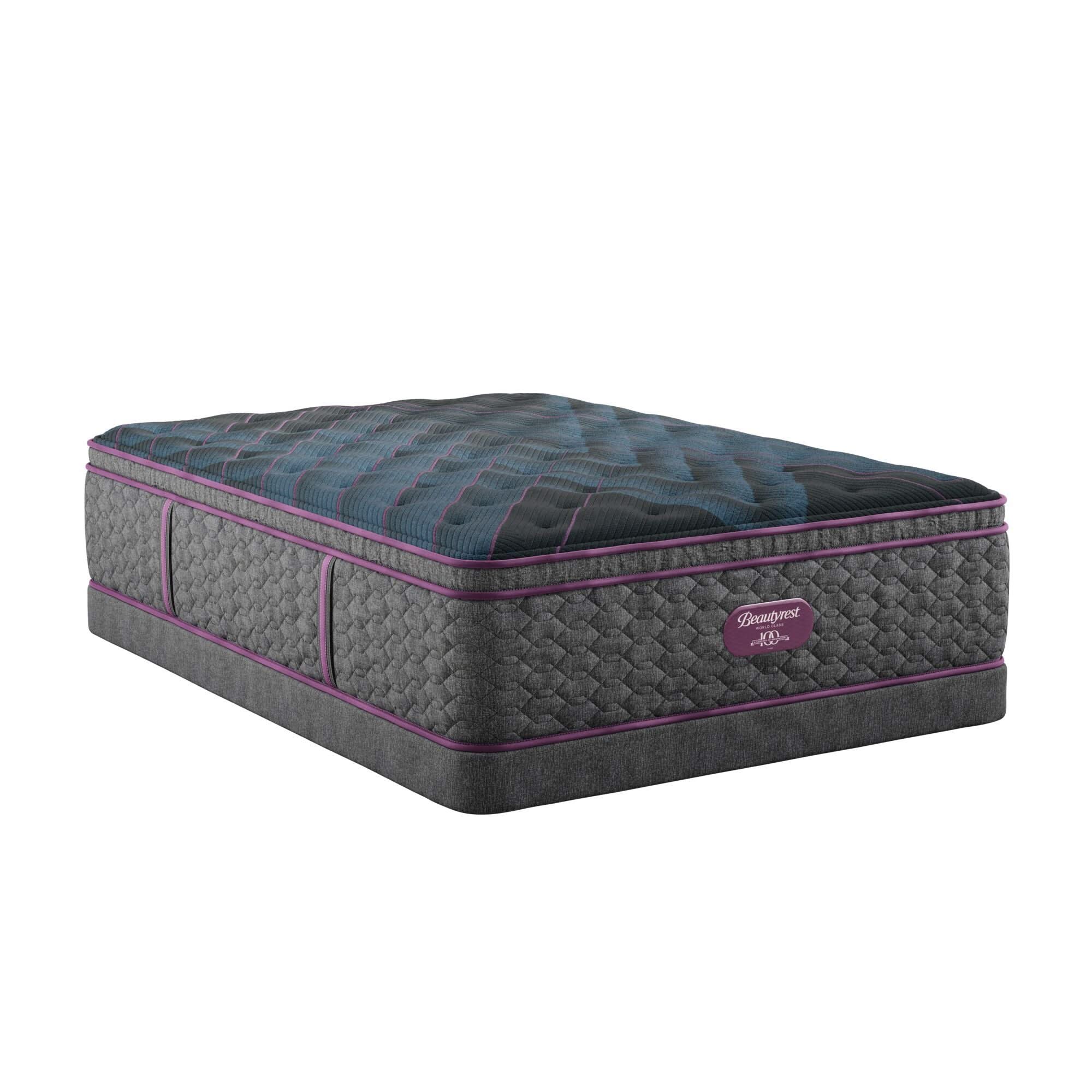 Beautyrest World Class - Level Three Plush Pillow Top Mattress - Image 2