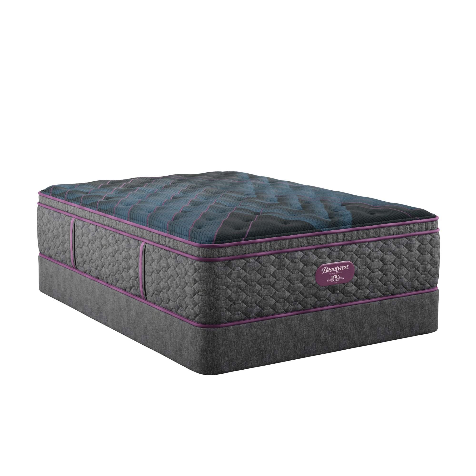 Beautyrest World Class - Level Three Plush Pillow Top Mattress - Image 3