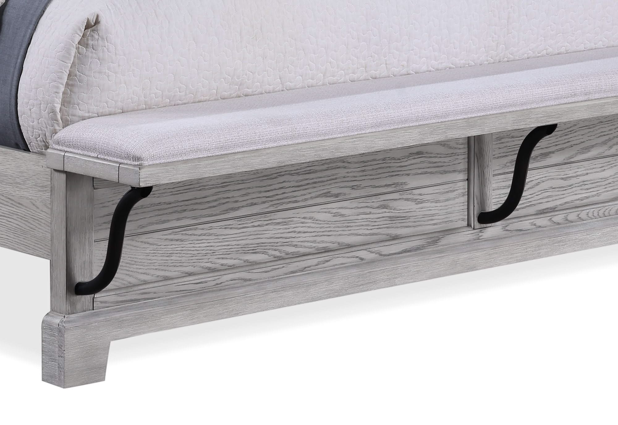 Beckett - King Bed - Greige - Image 4