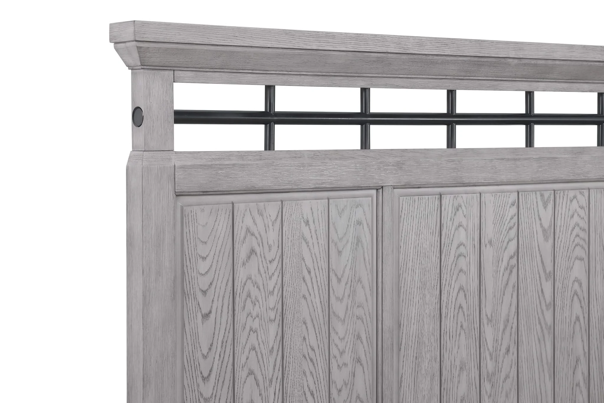 Beckett - Queen 5 Piece Bedroom Set - Greige - Image 4