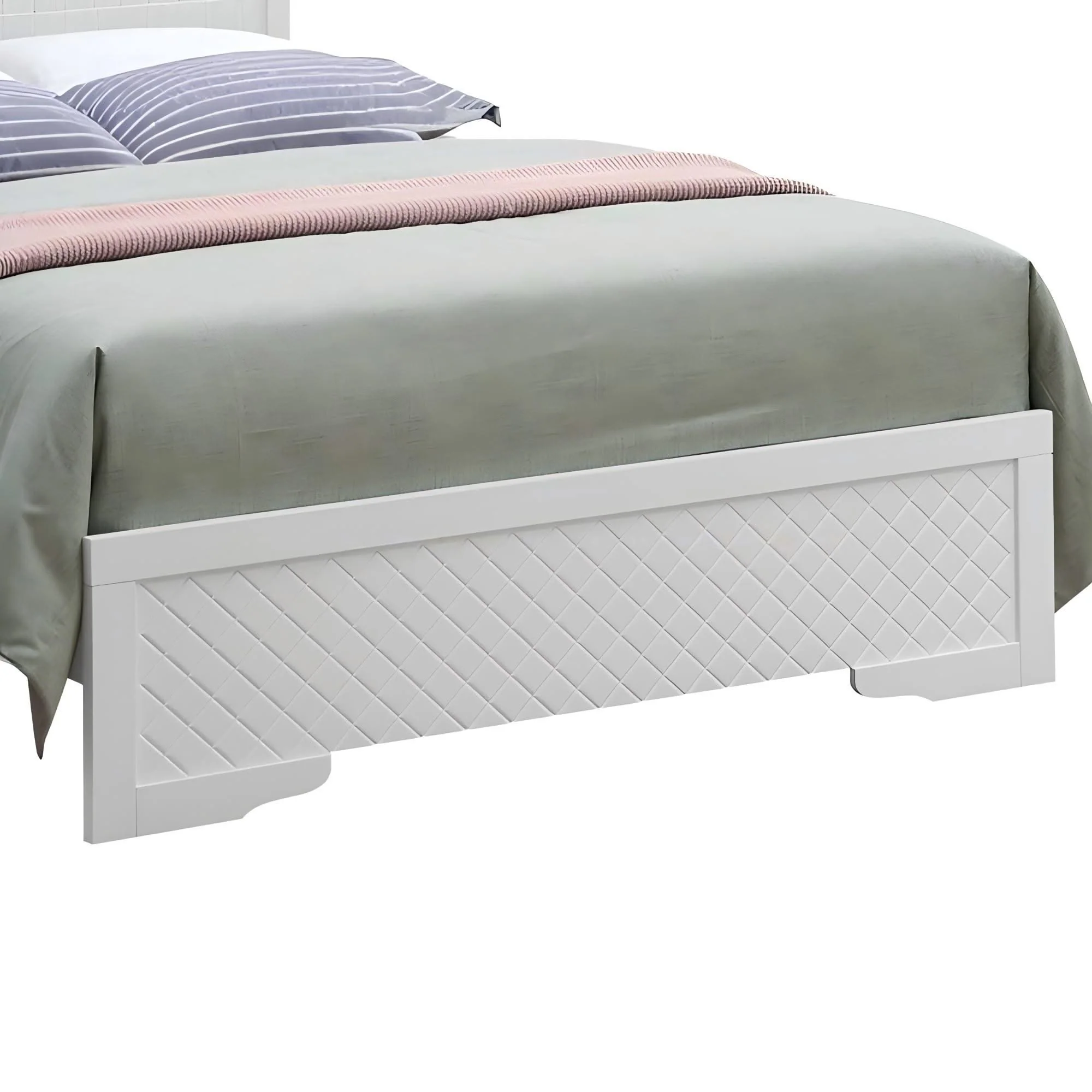 Bed With LED Light Accents Headboard - Image 15
