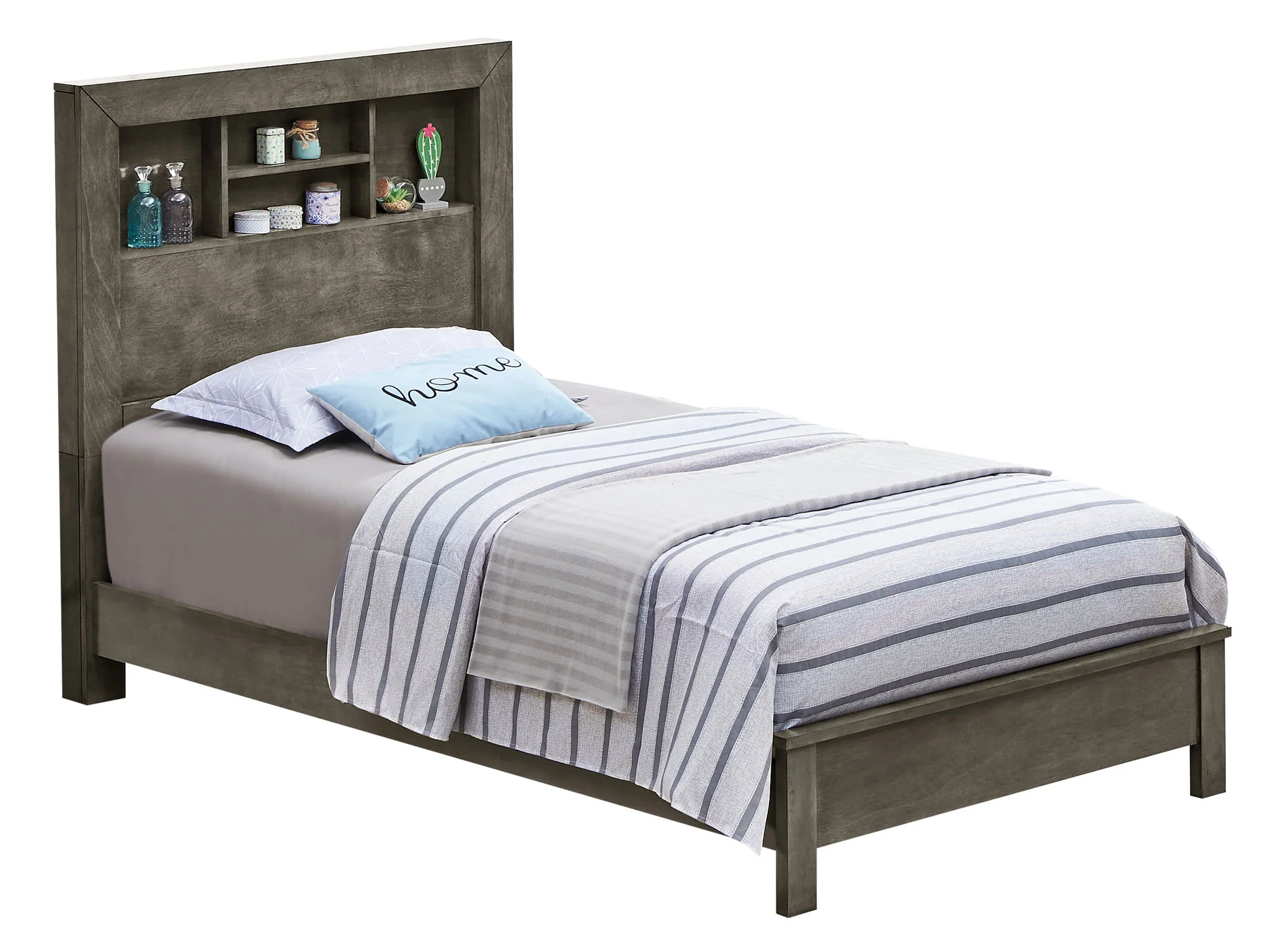 Bed With Transitional Design Stylish - Image 10