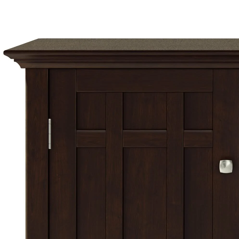 Bedford - Sideboard Buffet And Wine Rack - Dark Chestnut Brown - Image 4