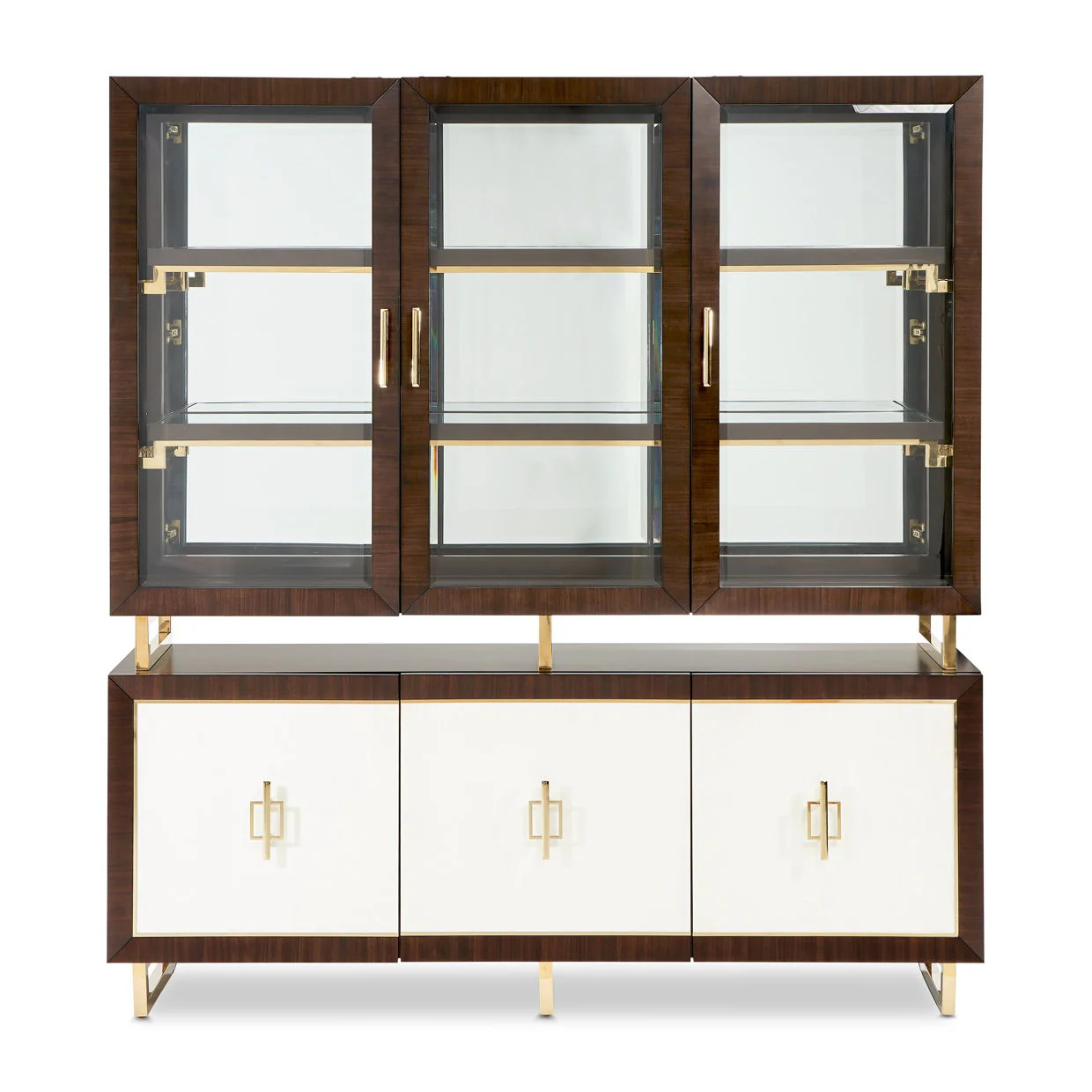 Belmont Place - China Cabinet - Espresso - Image 4