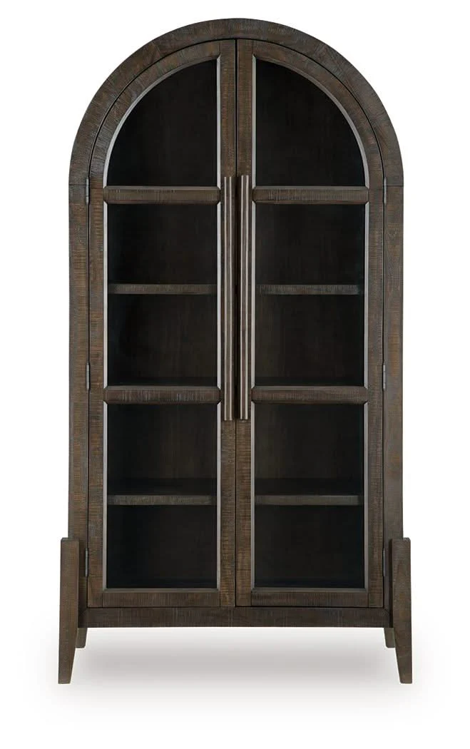 Benhall - Accent Cabinet - Dark Brown - Image 2