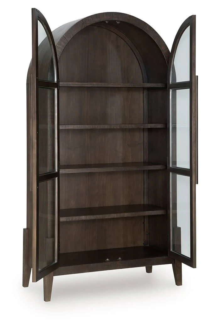 Benhall - Accent Cabinet - Dark Brown - Image 3