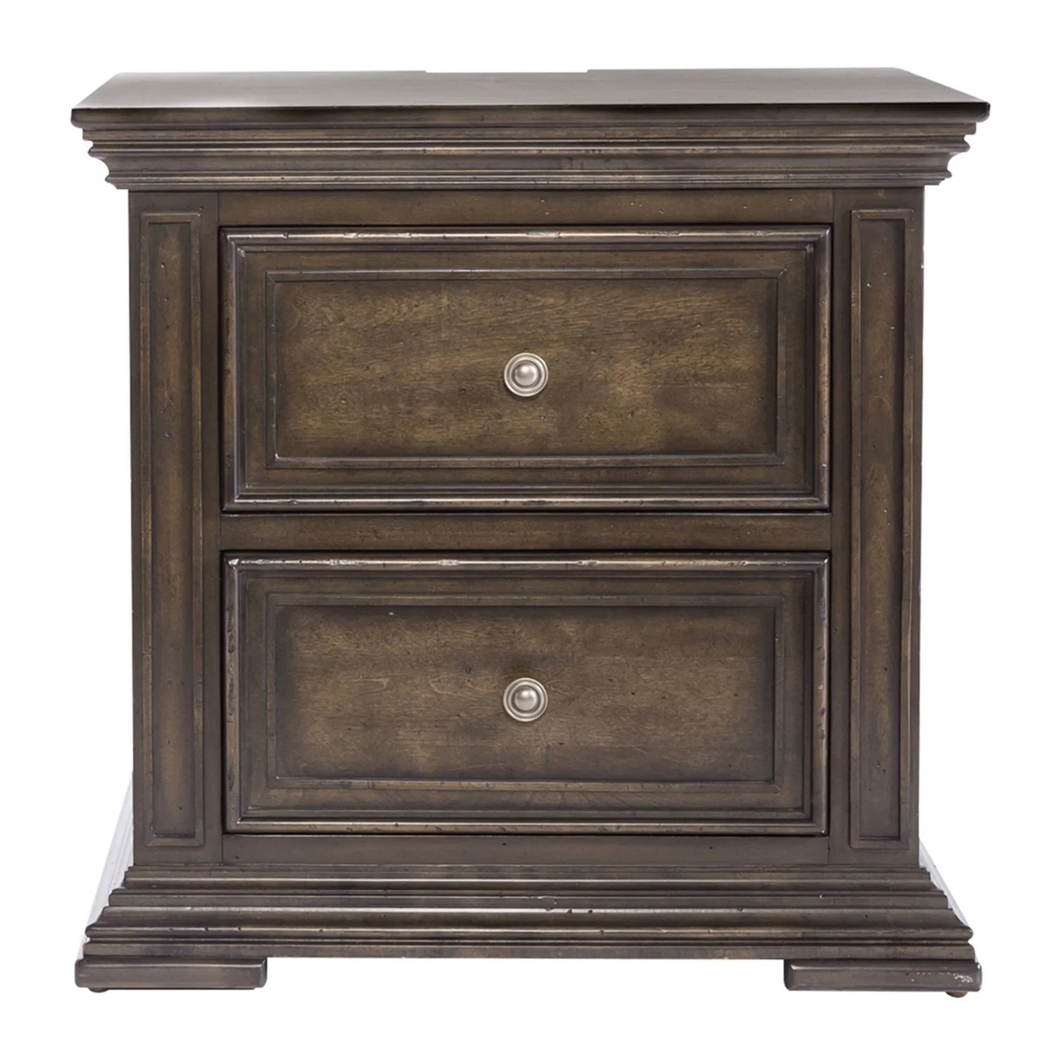 Big Valley - 2 Drawer Night Stand w/ Charging Station - Image 9