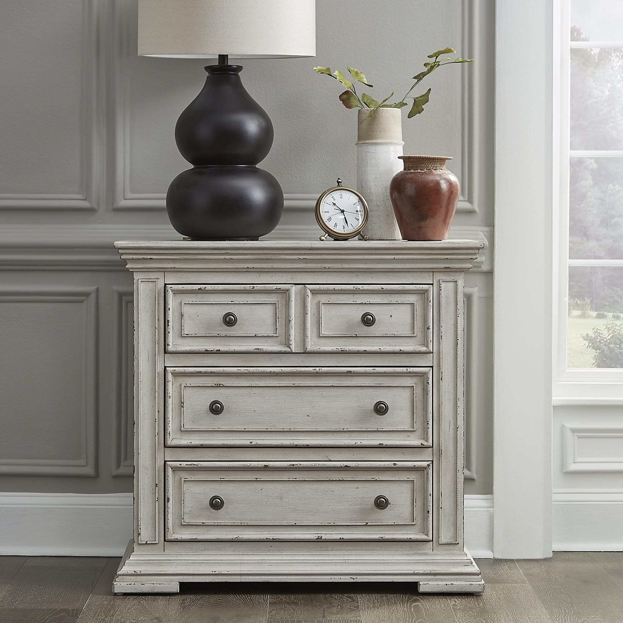 Big Valley - Bedside Chest With Charging Station - Image 2