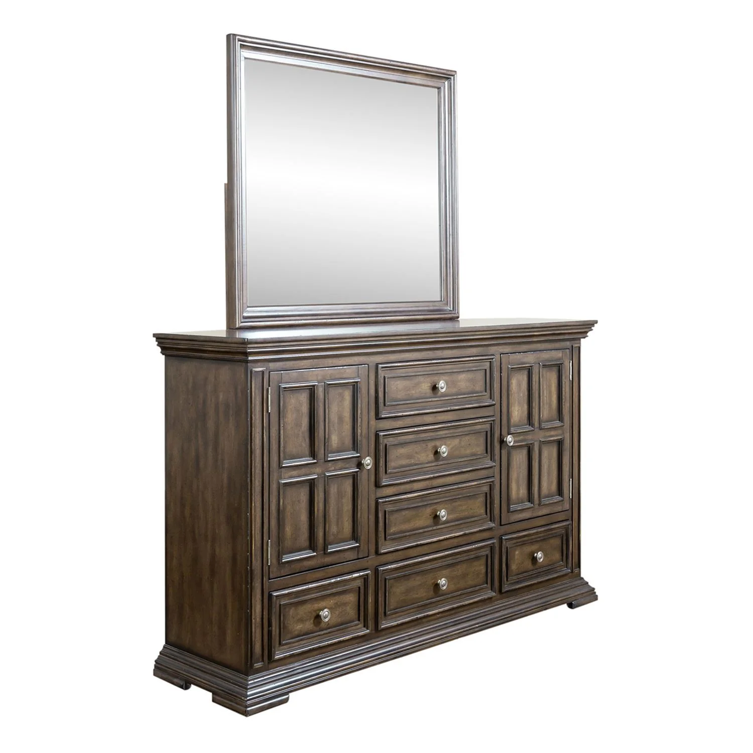Big Valley - Dresser & Mirror - Image 3