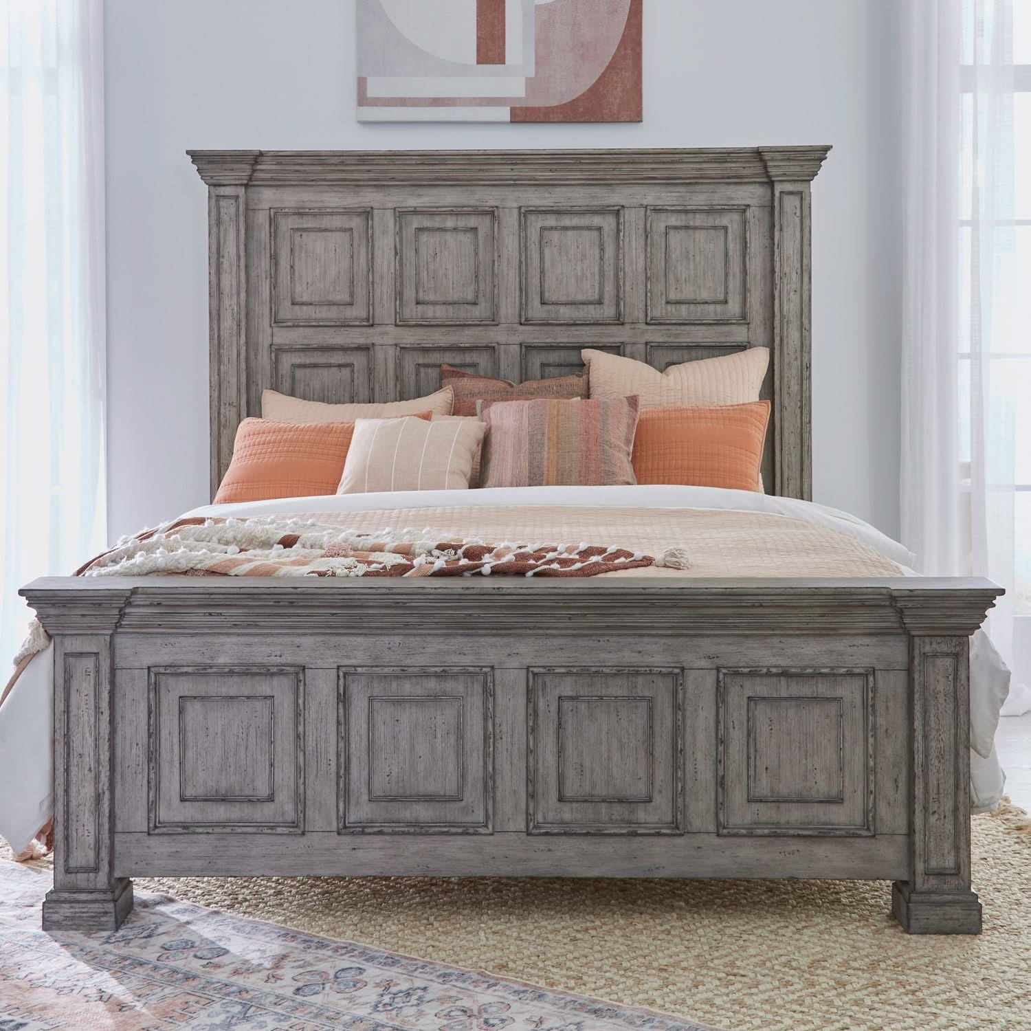 Big Valley - Panel Bed - Image 5