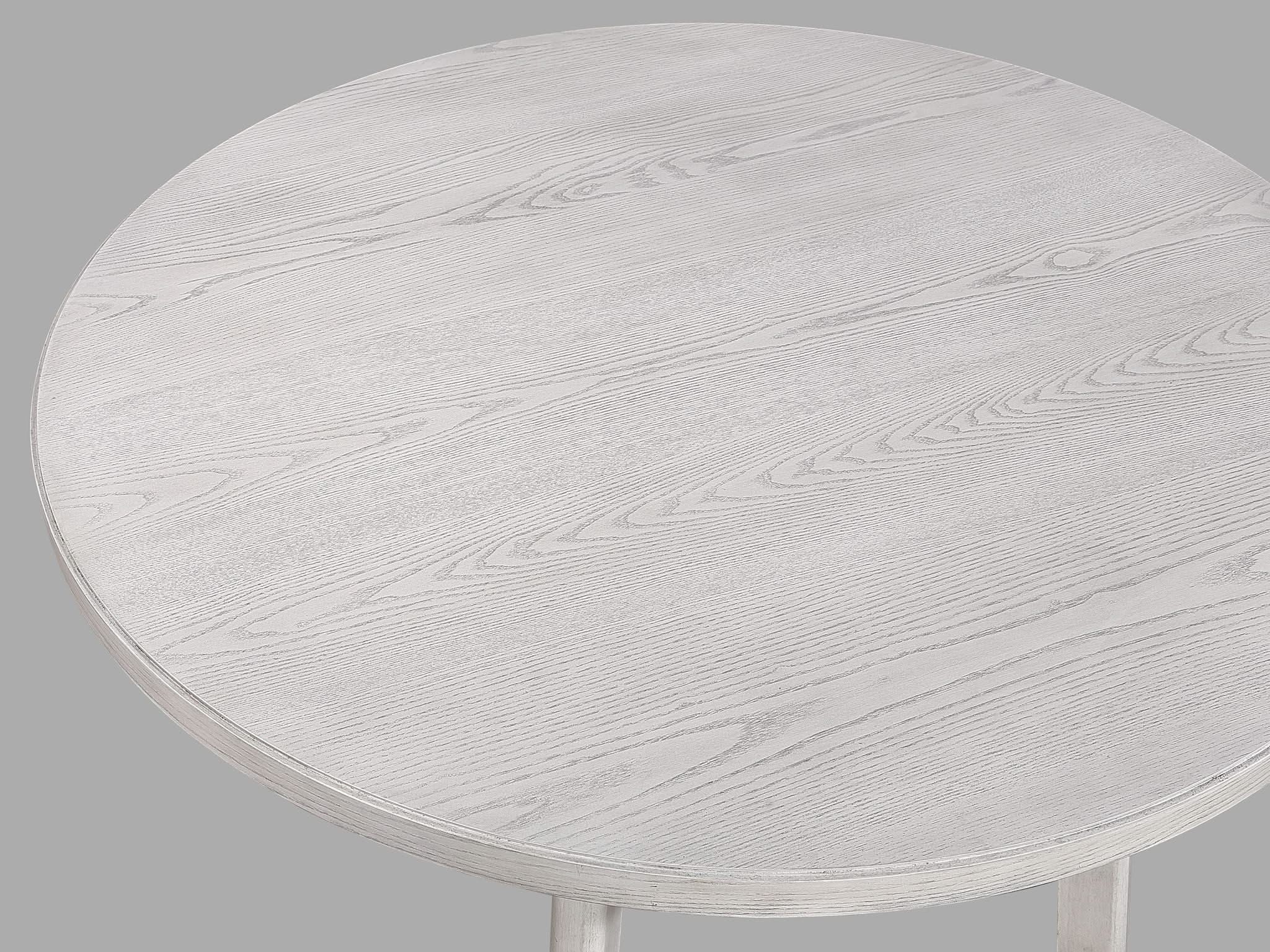 Blanche - Round Counter Height Table - Antique White - Image 3