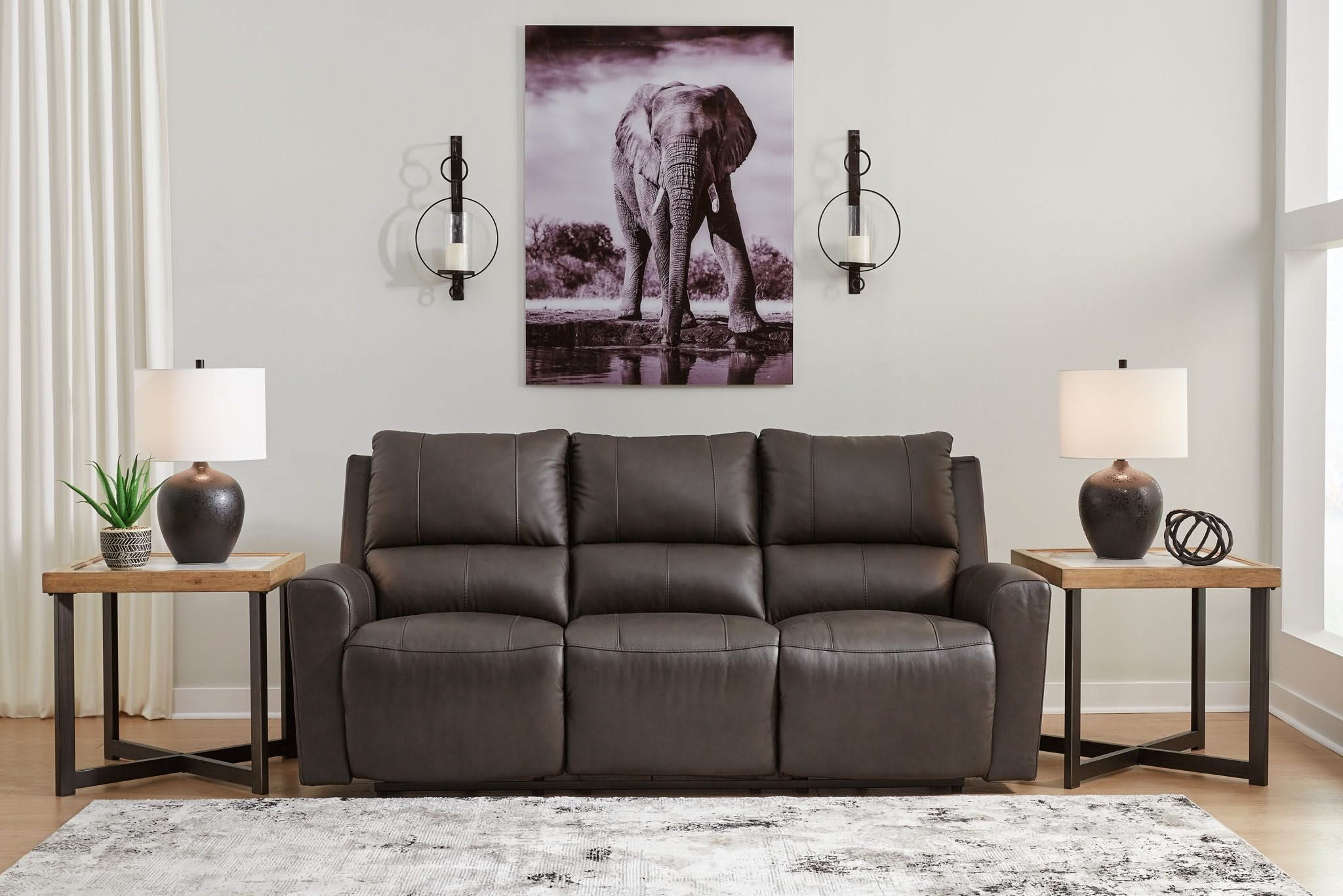 Boxmere - Reclining Power Sofa - Storm - Image 4