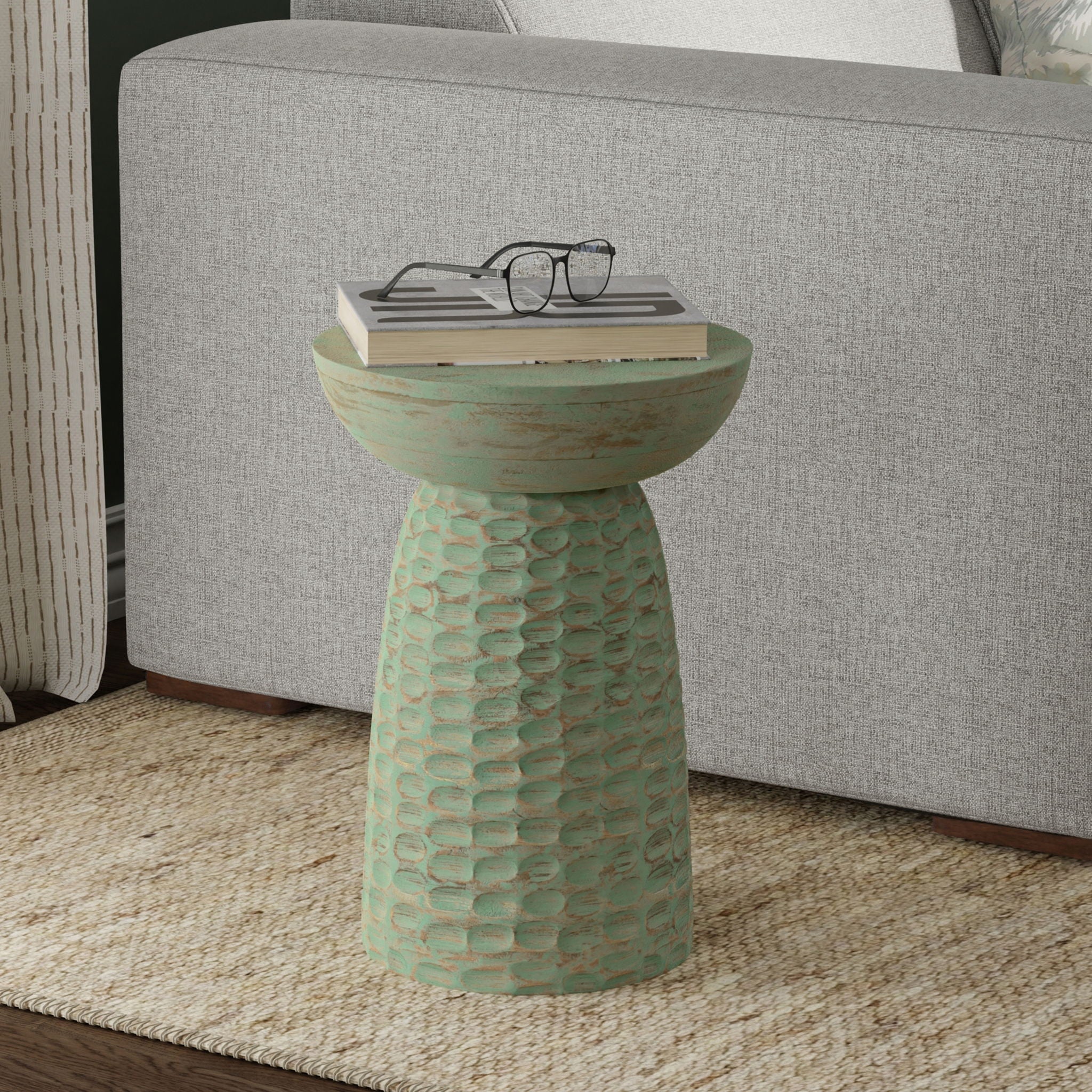 Boyd - Handcrafted Accent Table - Image 17