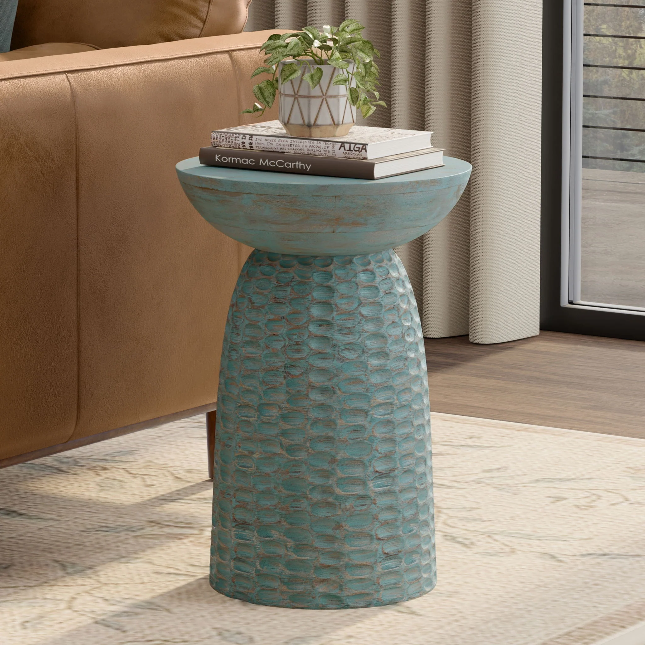Boyd - Handcrafted Accent Table - Image 36