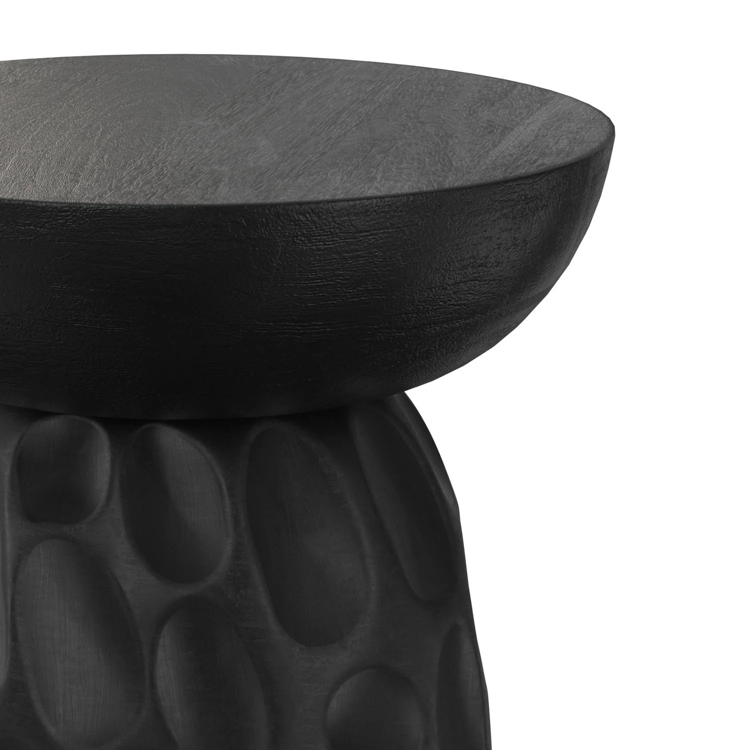Boyd - V Chisel Accent Table - Black - Image 2