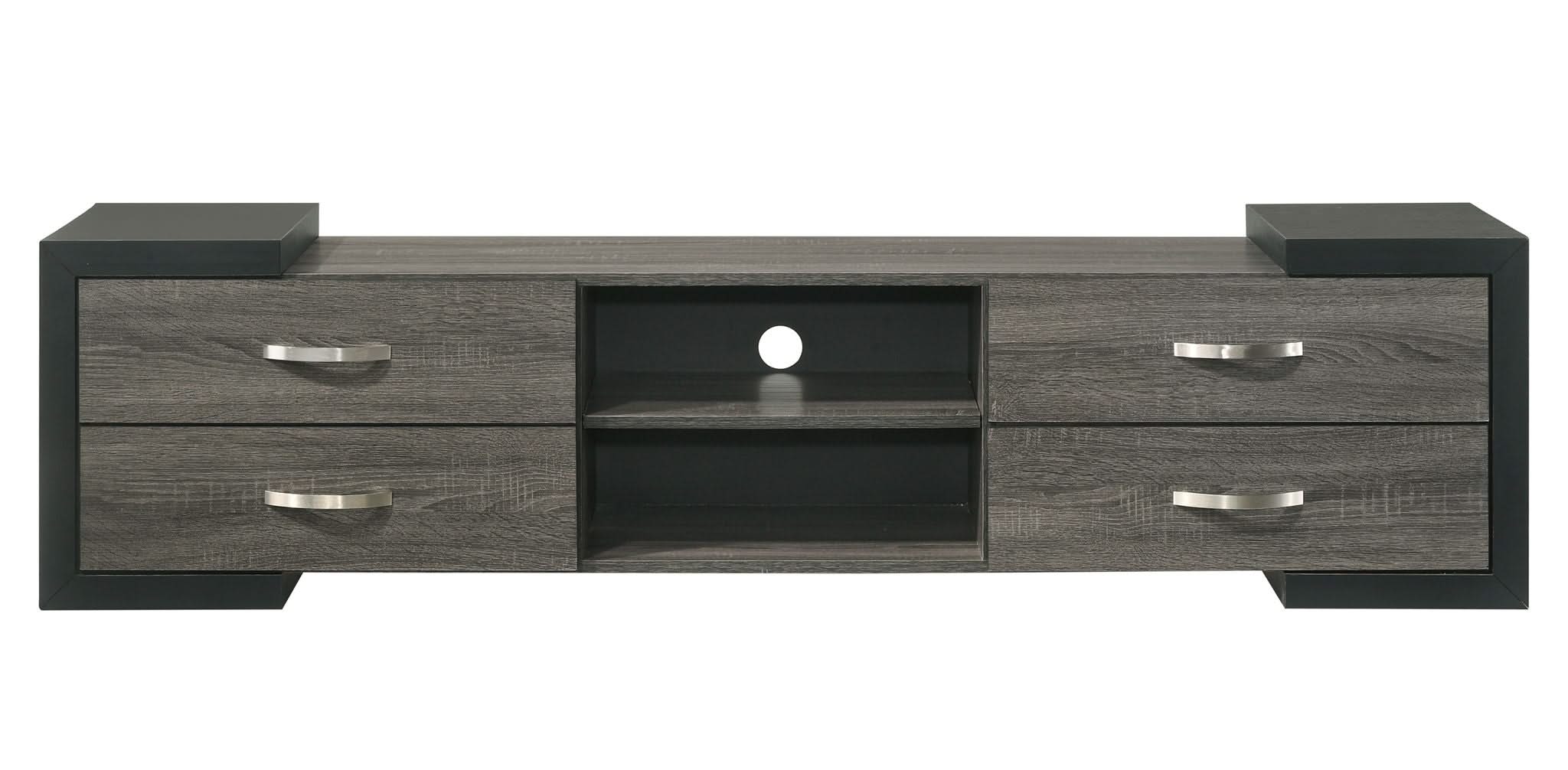 Brant - TV Stand - Dark Gray - Image 4