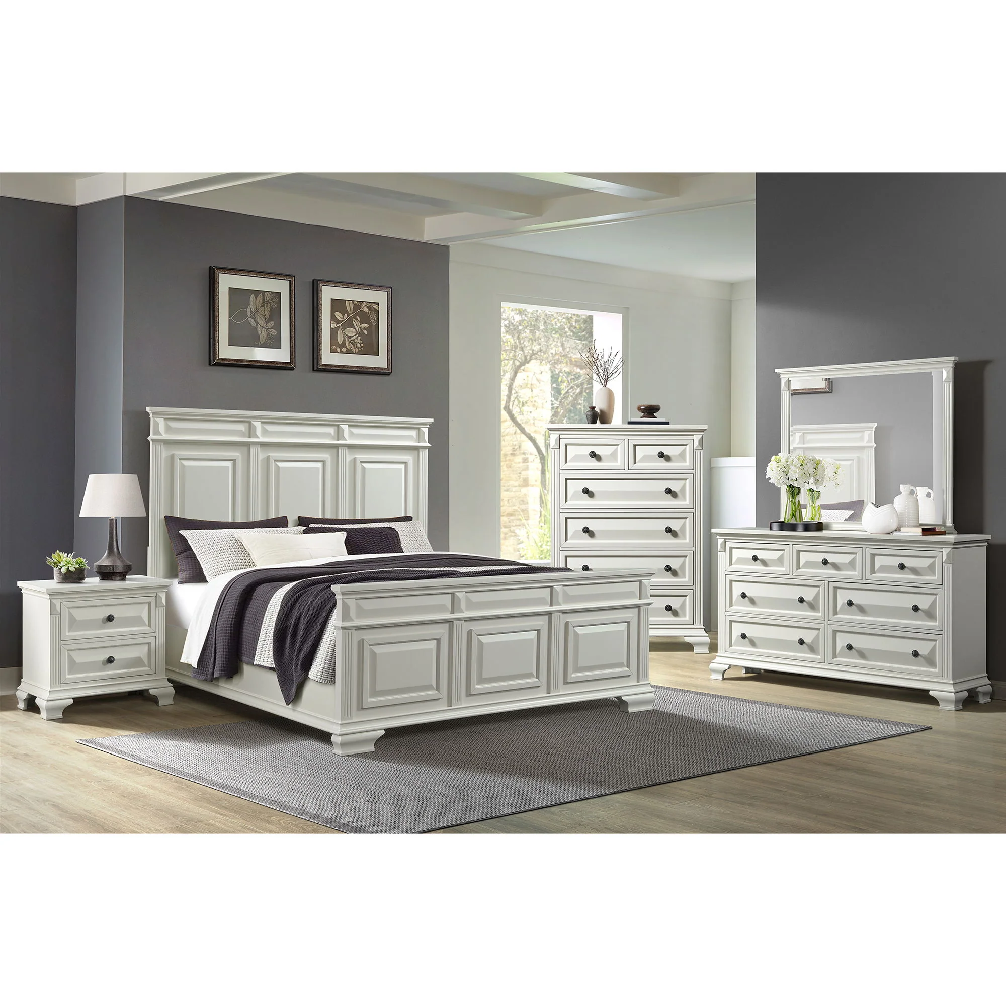 Bridgestone - 2-Drawer Nightstand With USB - Image 7