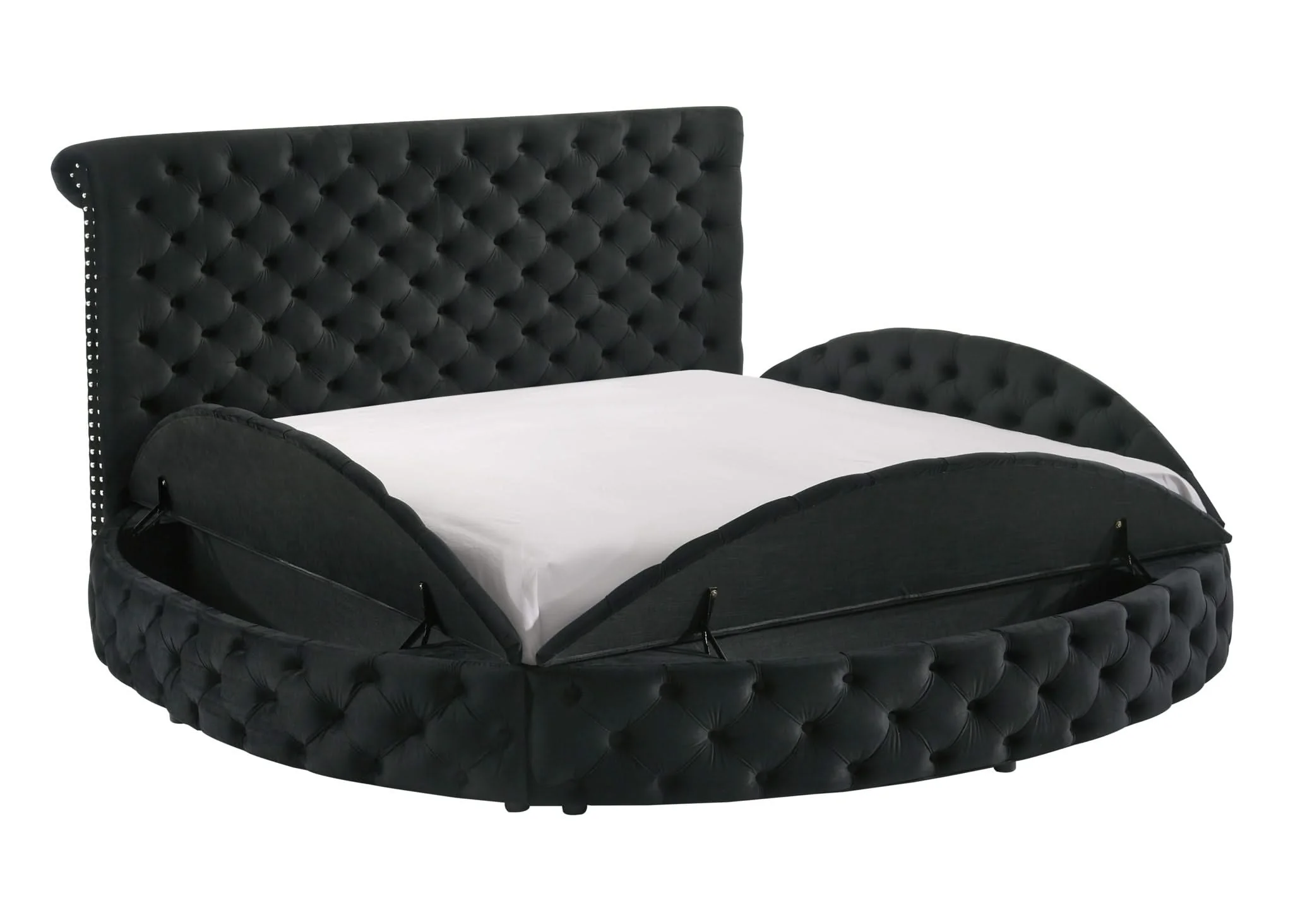 Brigitte - King Storage Bed - Black - Image 4