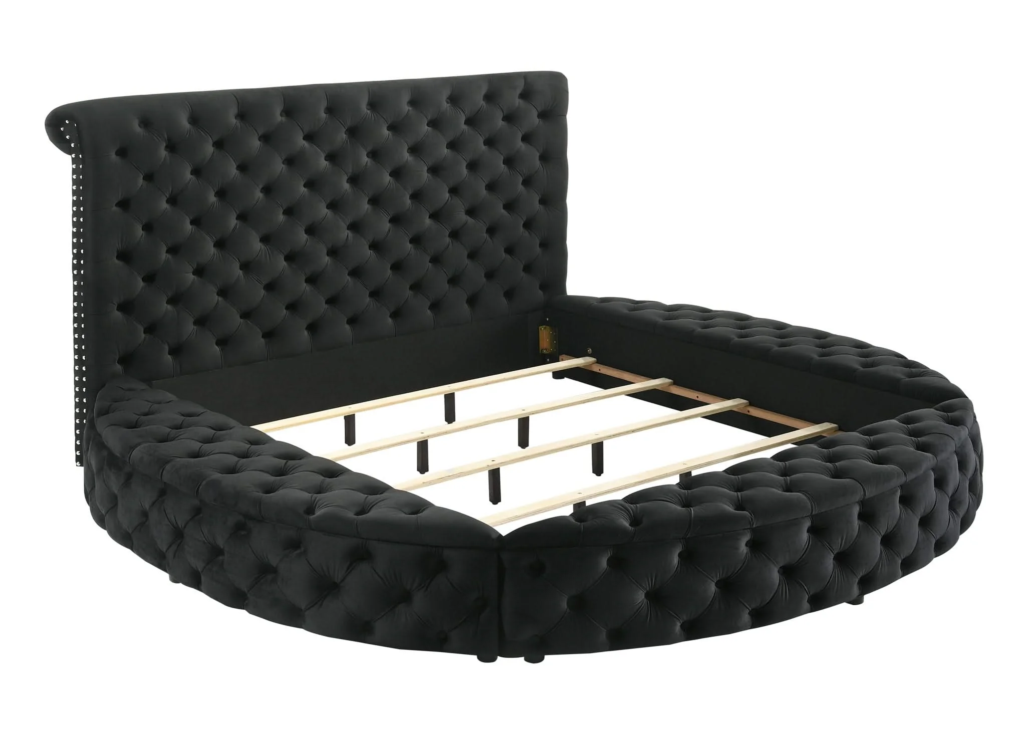Brigitte - Queen Storage Bed - Black - Image 2