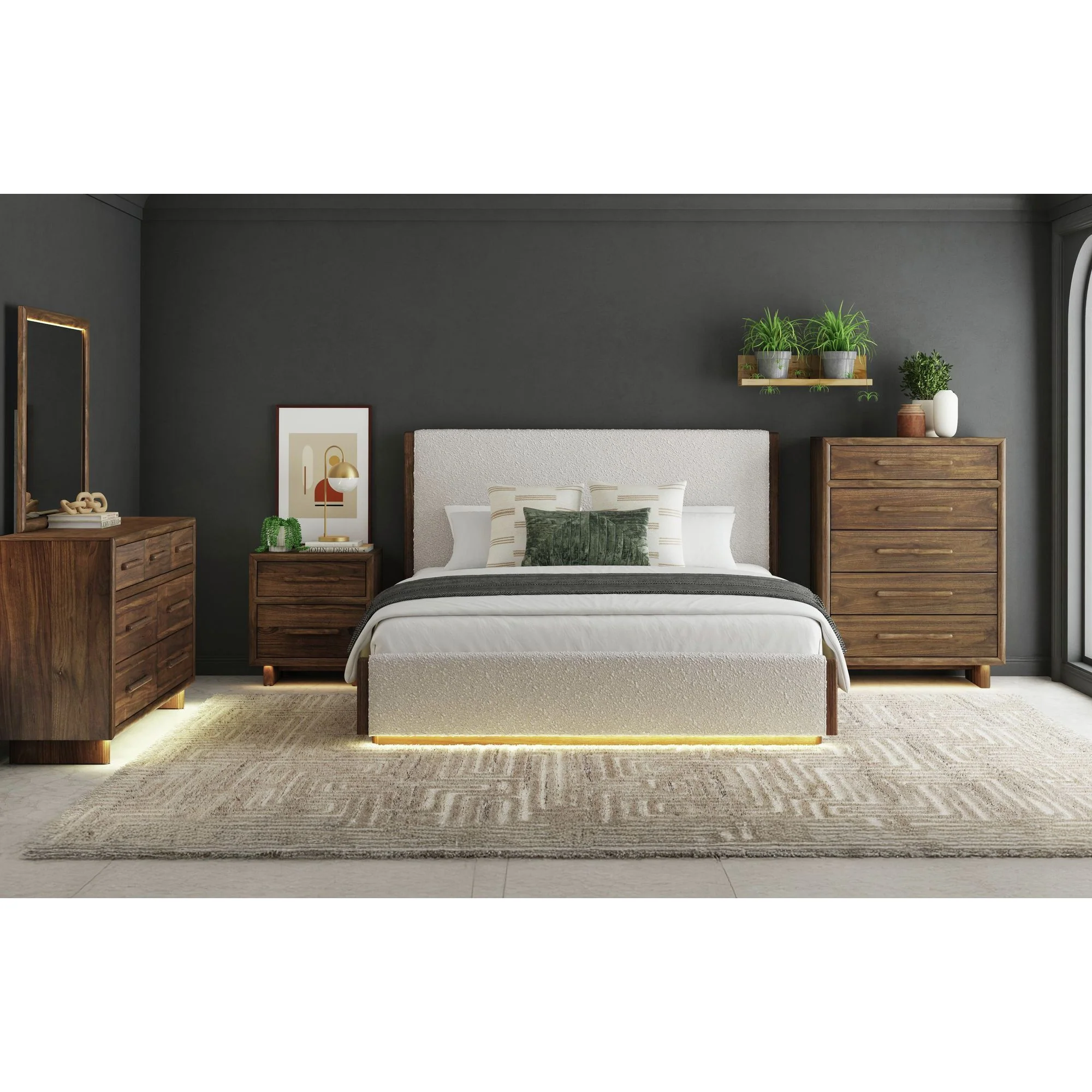 Brisbane - Dresser With LED - Image 4