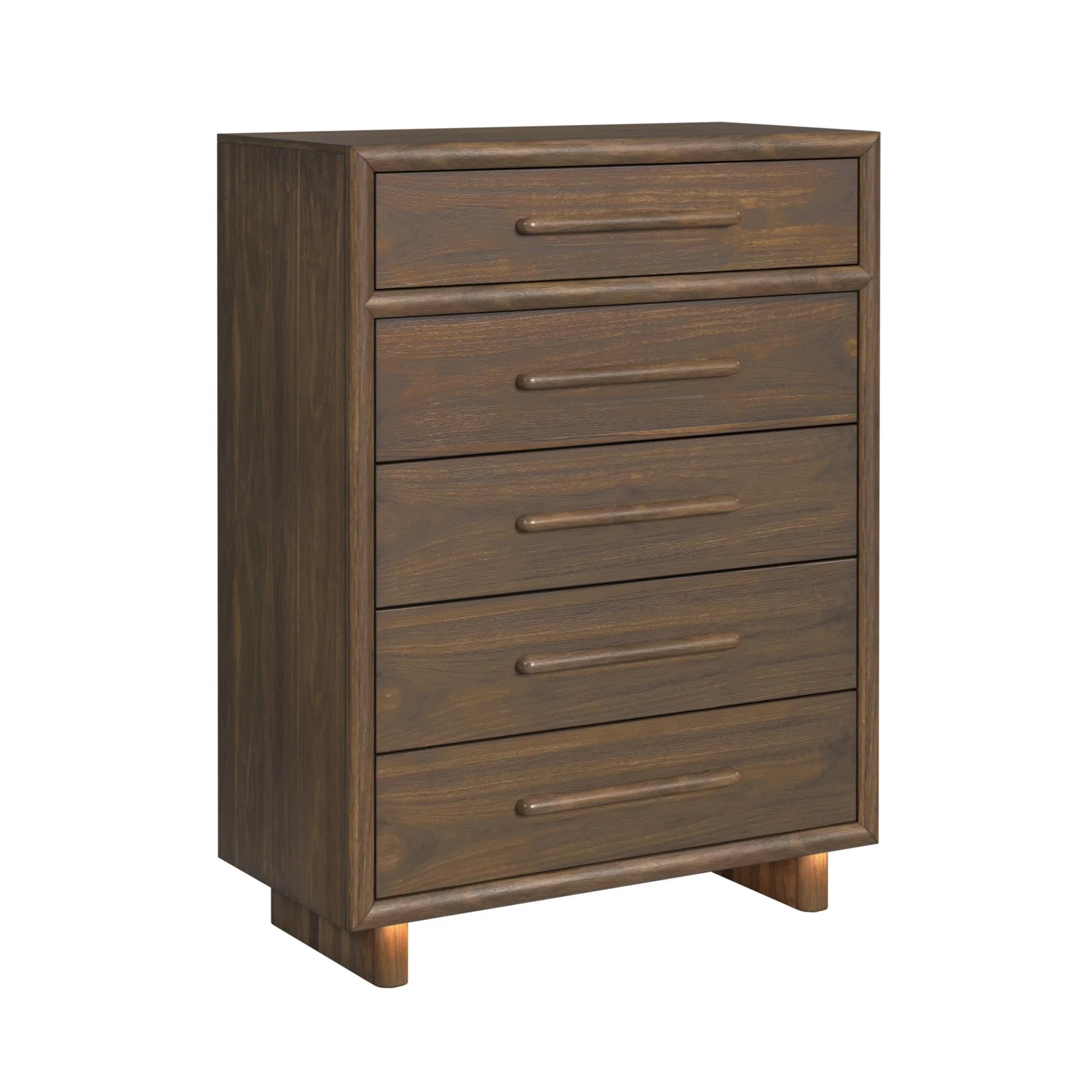 Brisbane - Upholstered Bedroom Set With Boucle And LED - Image 4