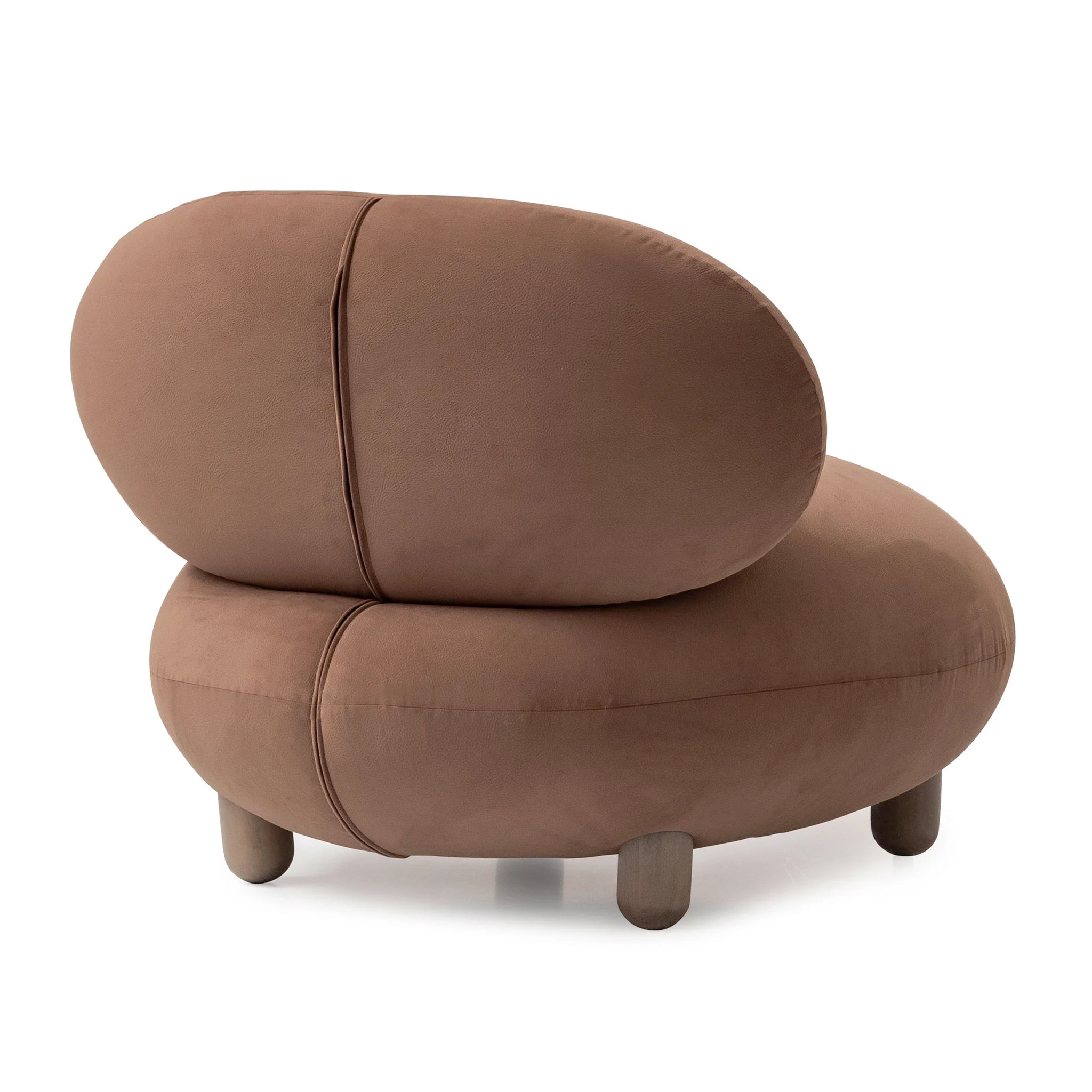 Bristol Point - Accent Chair - Fawn / Saddle Brown - Image 2