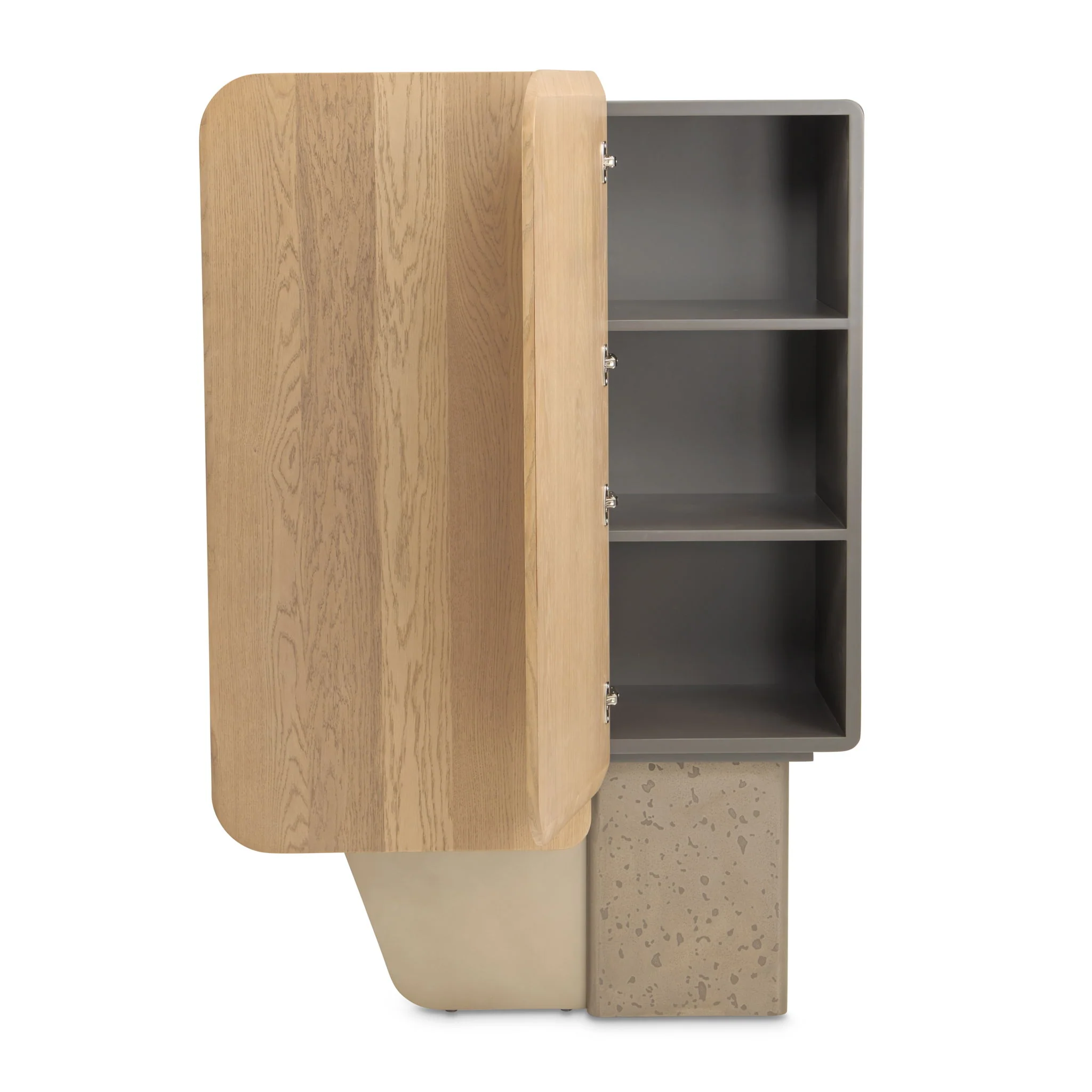 Bristol Point - Bar Cabinet - Saddle Brown - Image 2