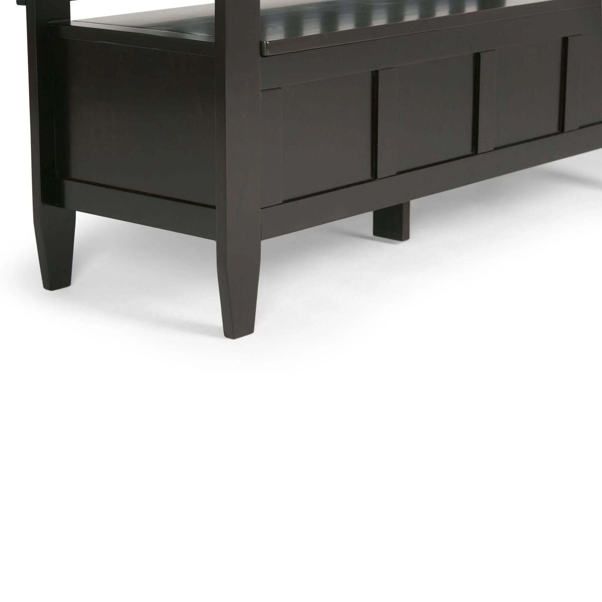 Brooklyn - Handcrafted Entryway Storage Bench - Image 13