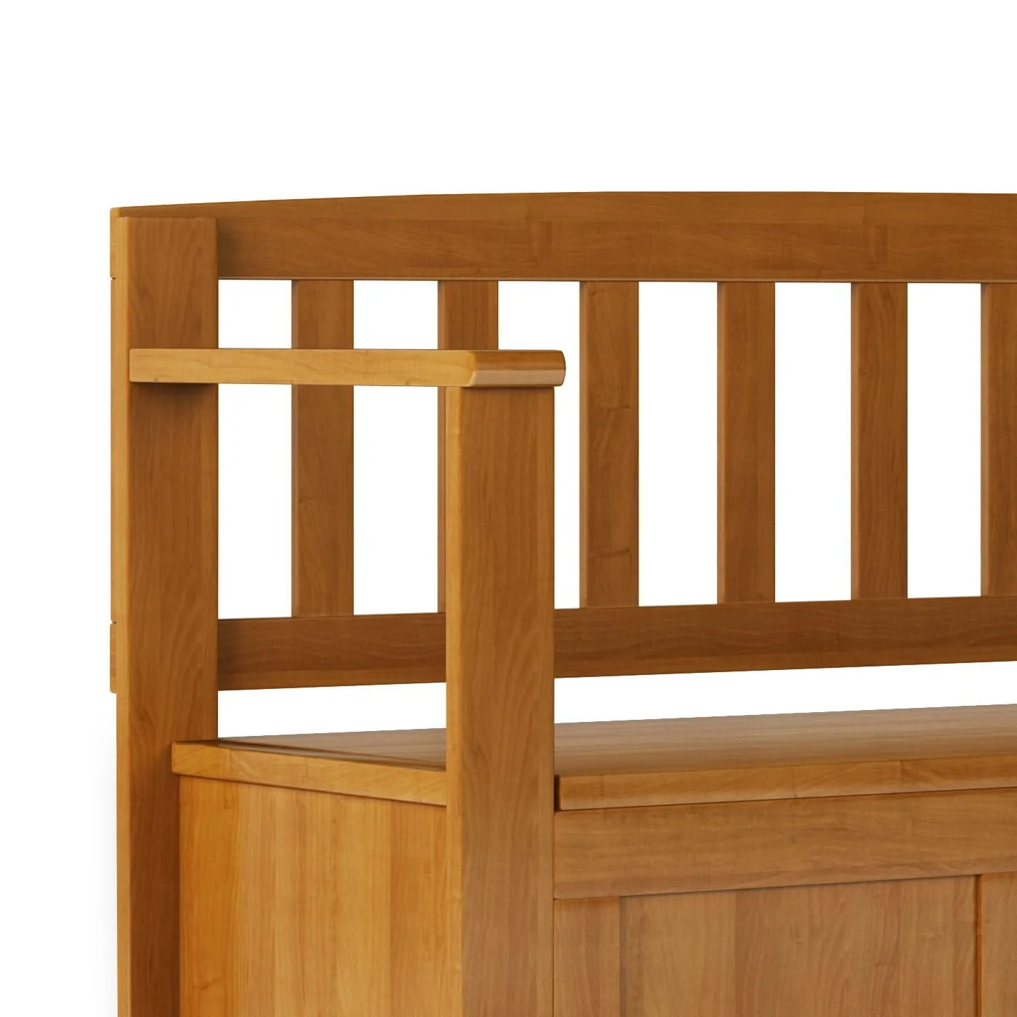 Brooklyn - Handcrafted Entryway Storage Bench - Image 8