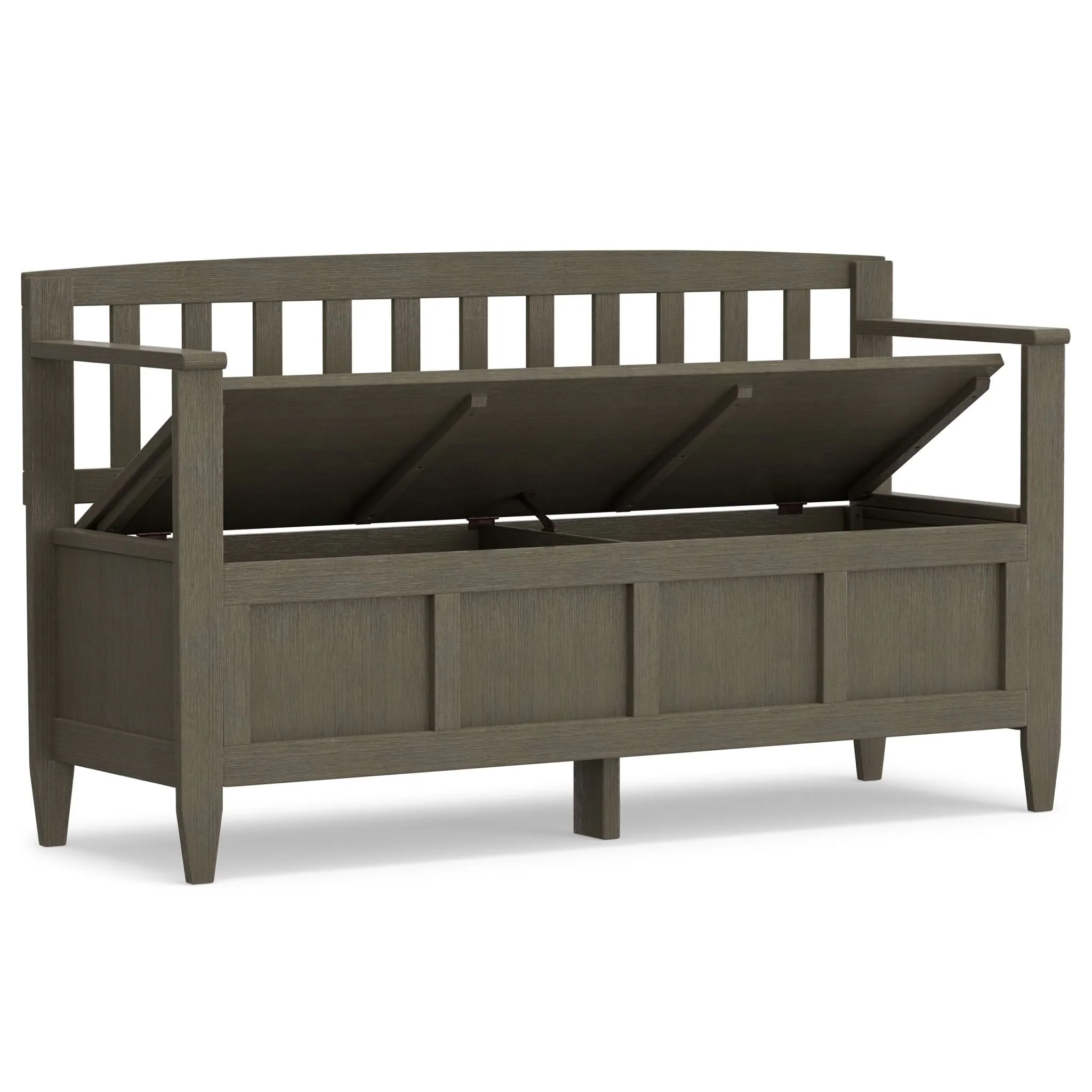 Brooklyn - Handcrafted Entryway Storage Bench - Image 9
