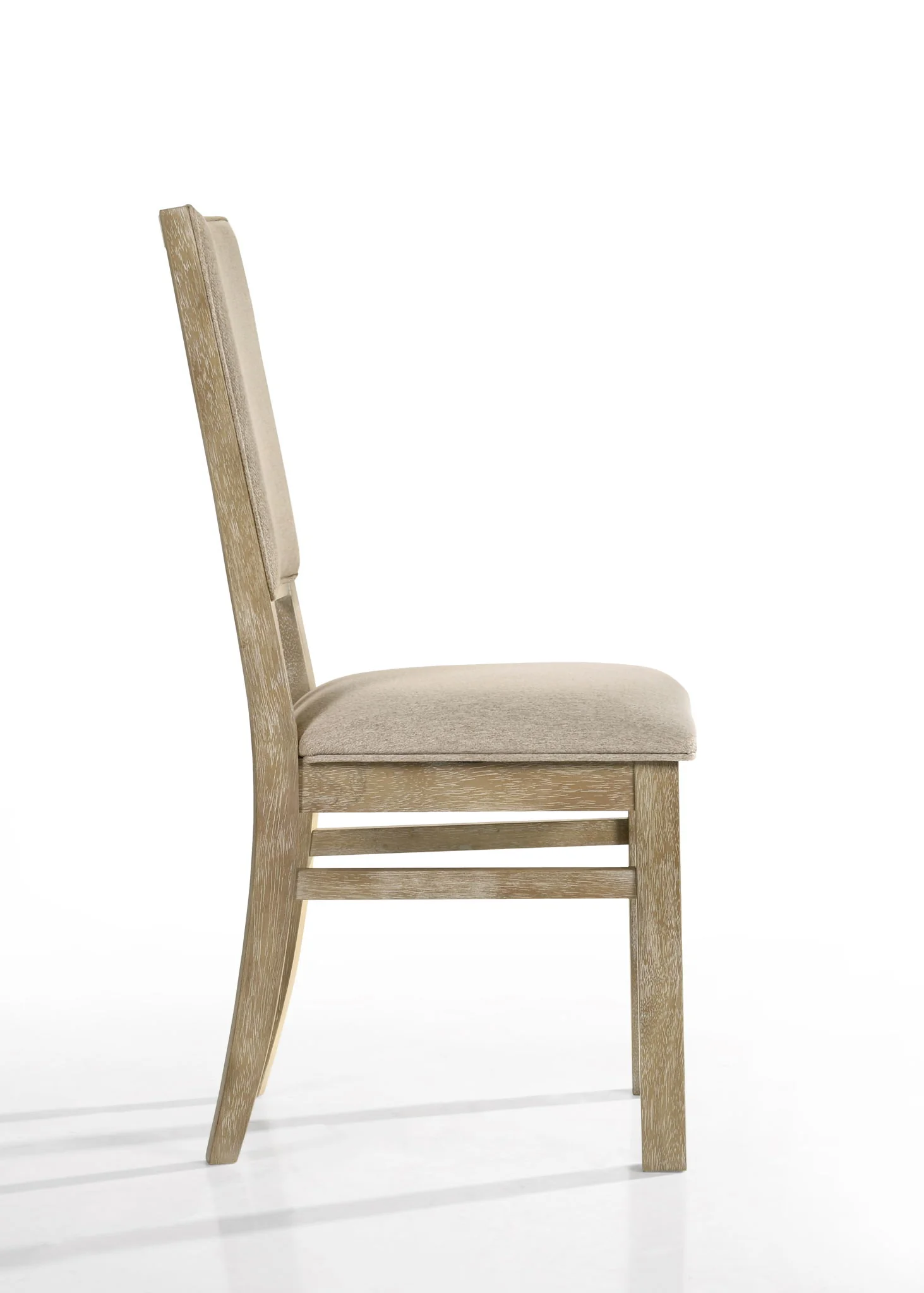 Brutus - Wide Dining Chair (Set of 2) - Reclaimed Wheat - Image 2