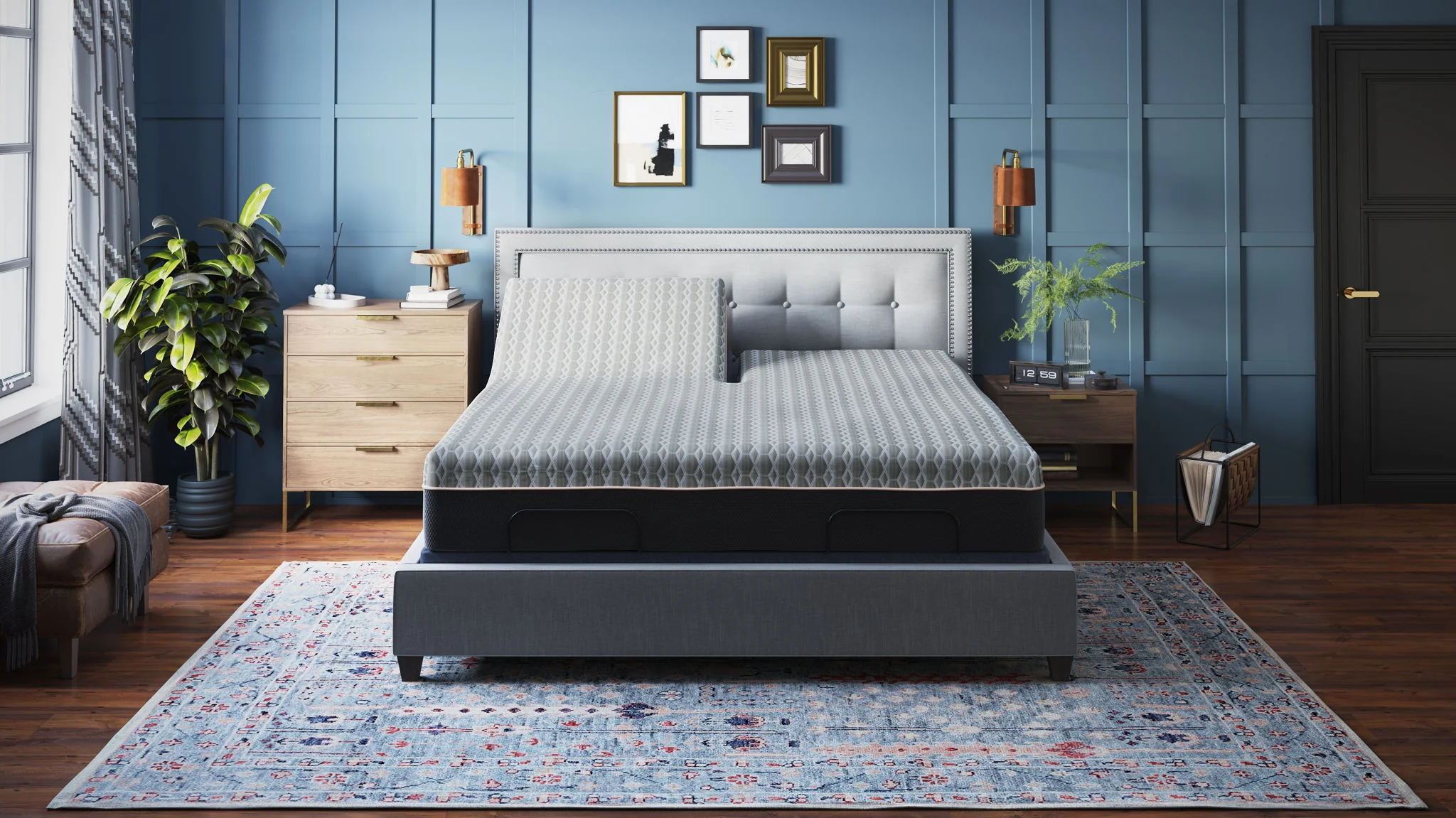 Bt3000 - Flex Head Adjustable Bed Base With Head And Foot Position Adjustment - Image 3