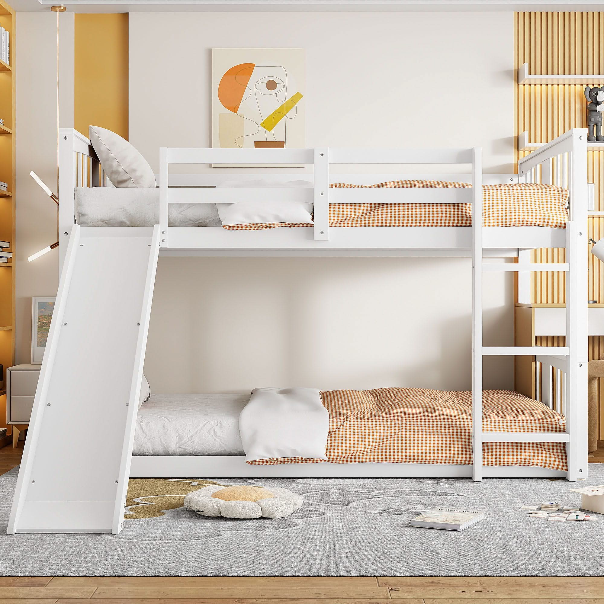 Bunk Bed With Convertible Ladder And Slide - Image 2