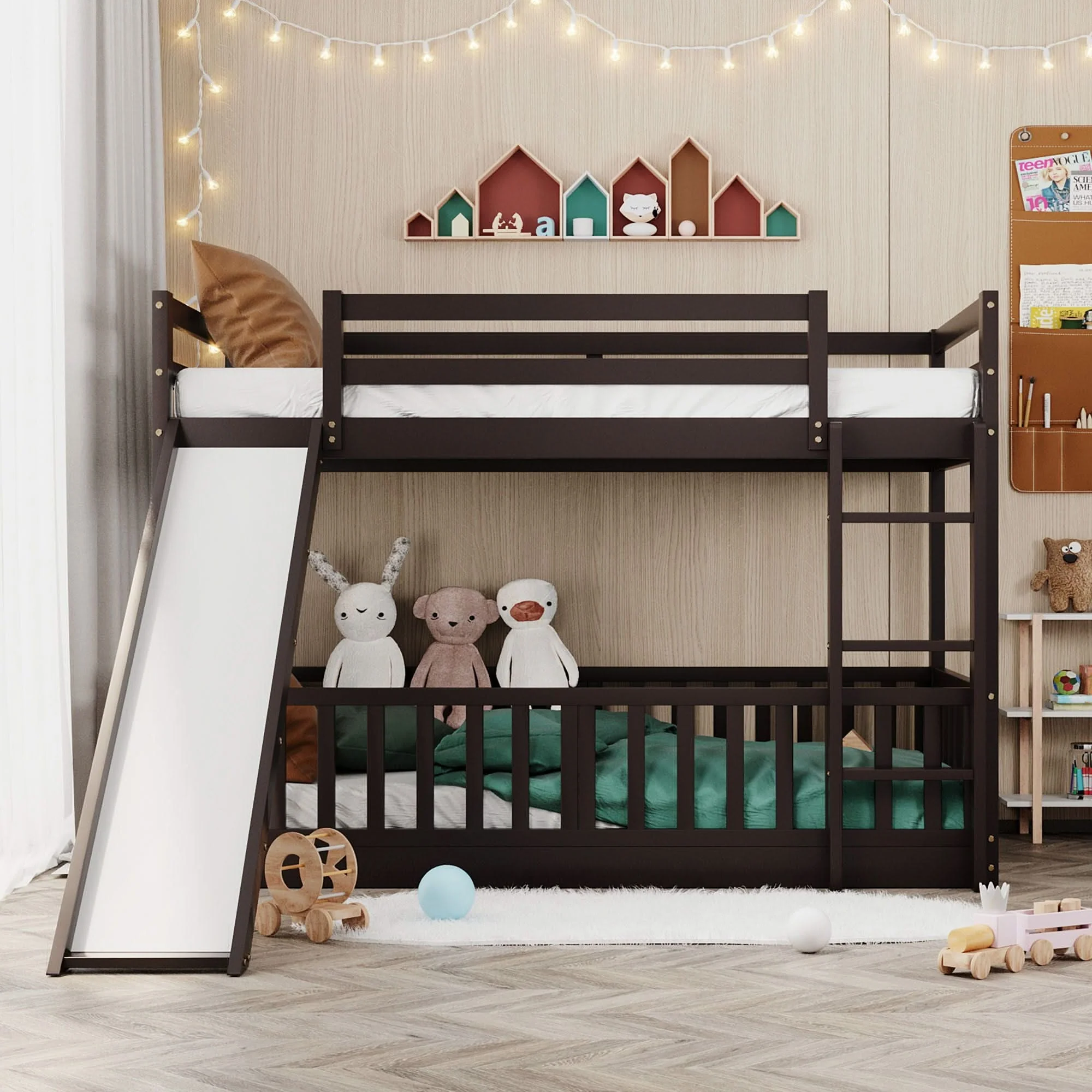 Bunk Bed With Convertible Ladder And Slide - Image 3