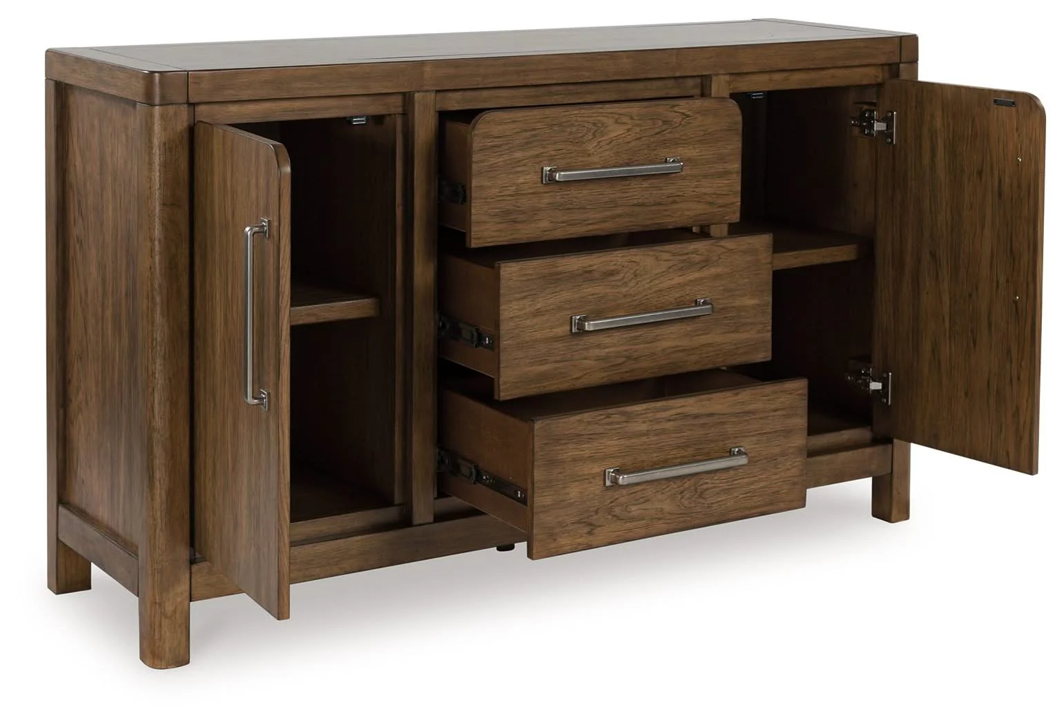 Cabalynn - Dining Room Server - Light Brown - Image 3
