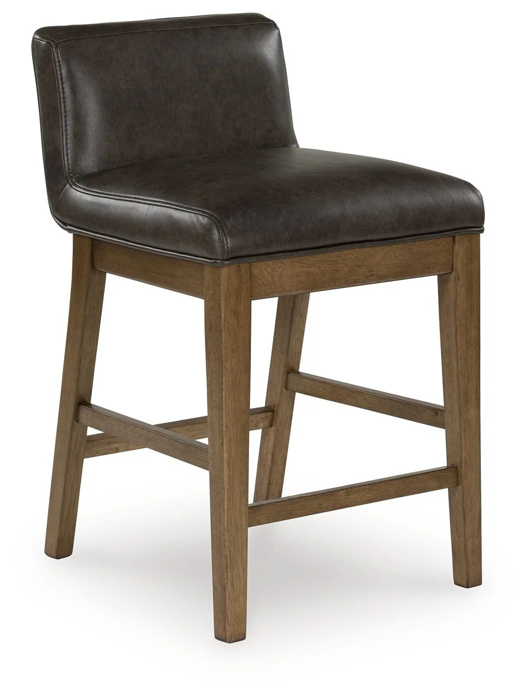 Cabalynn - Upholstered Barstool (Set of 2) - Two-tone Brown - Image 2