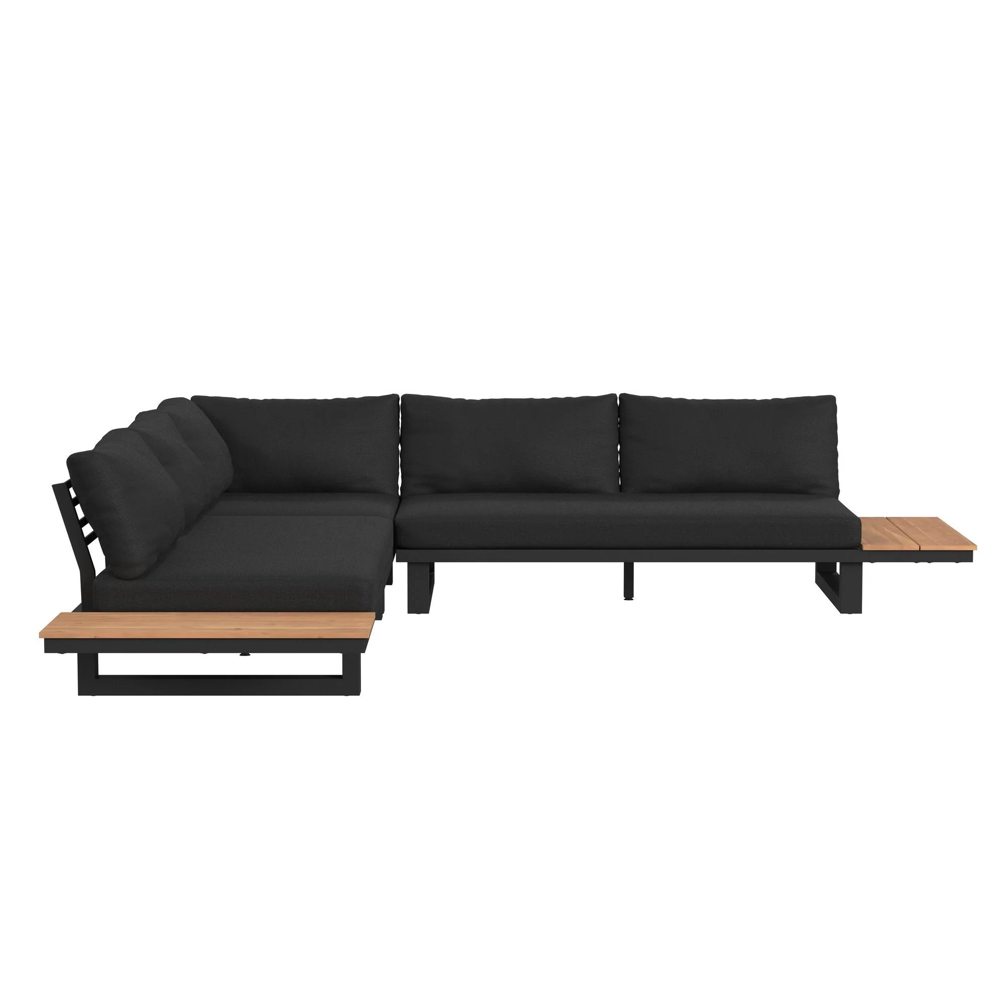 Cabana - Three Piece Outdoor Living Set - Black - Image 4