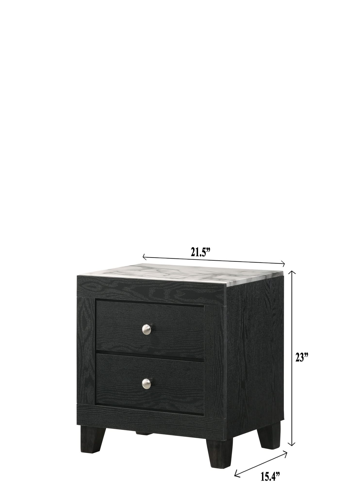 Cadence - Nightstand - Black - Image 2