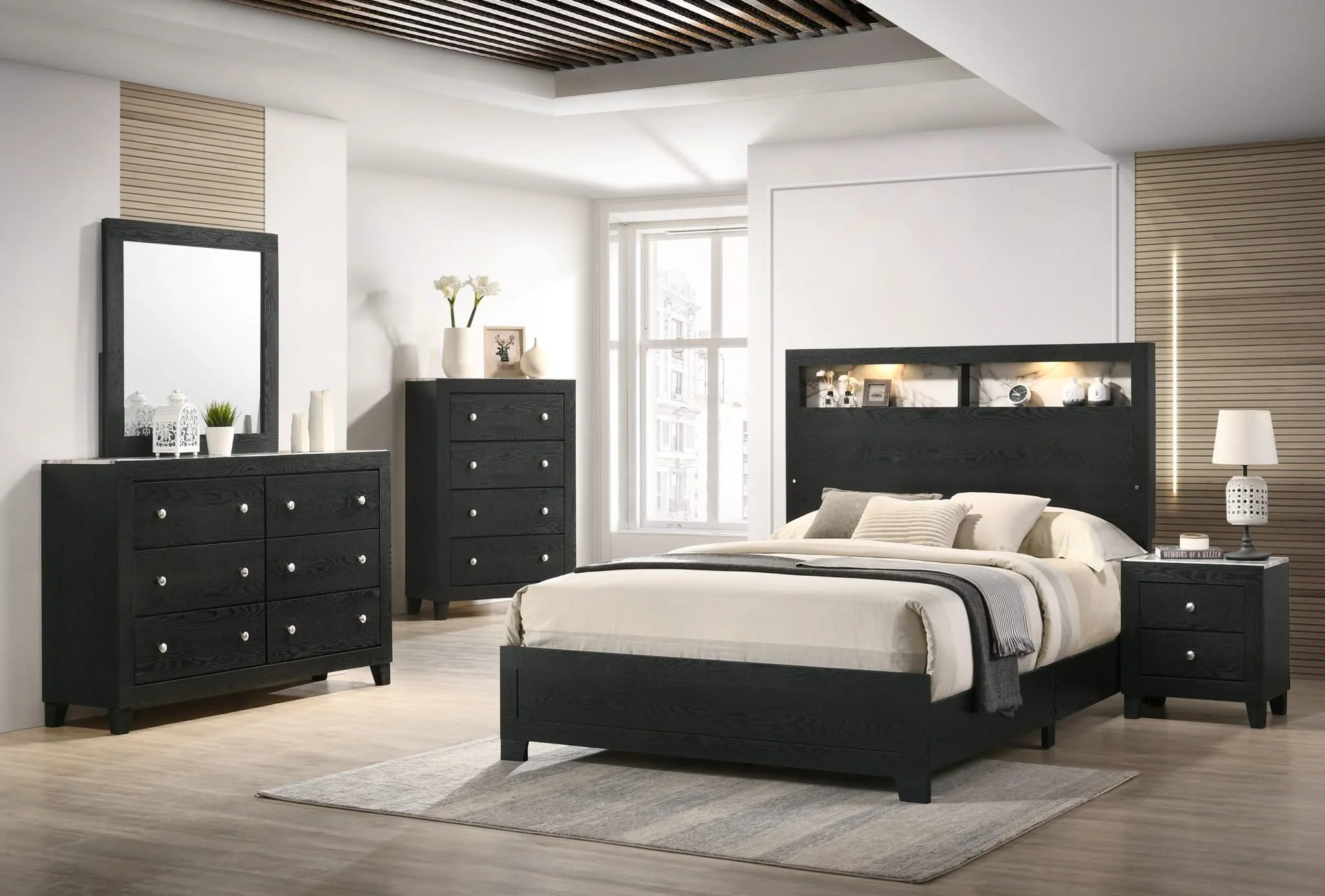 Cadence - Nightstand - Black - Image 4